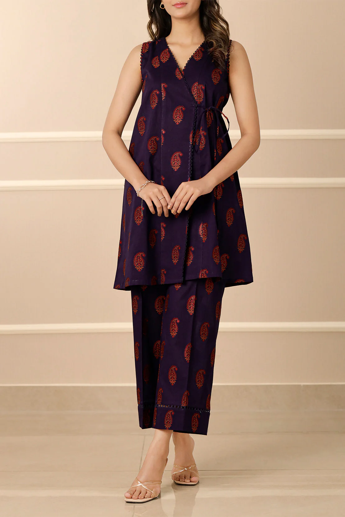 Unstitched Jacquard Cotton 2 Piece (Shirt/Trouser) - Image 4