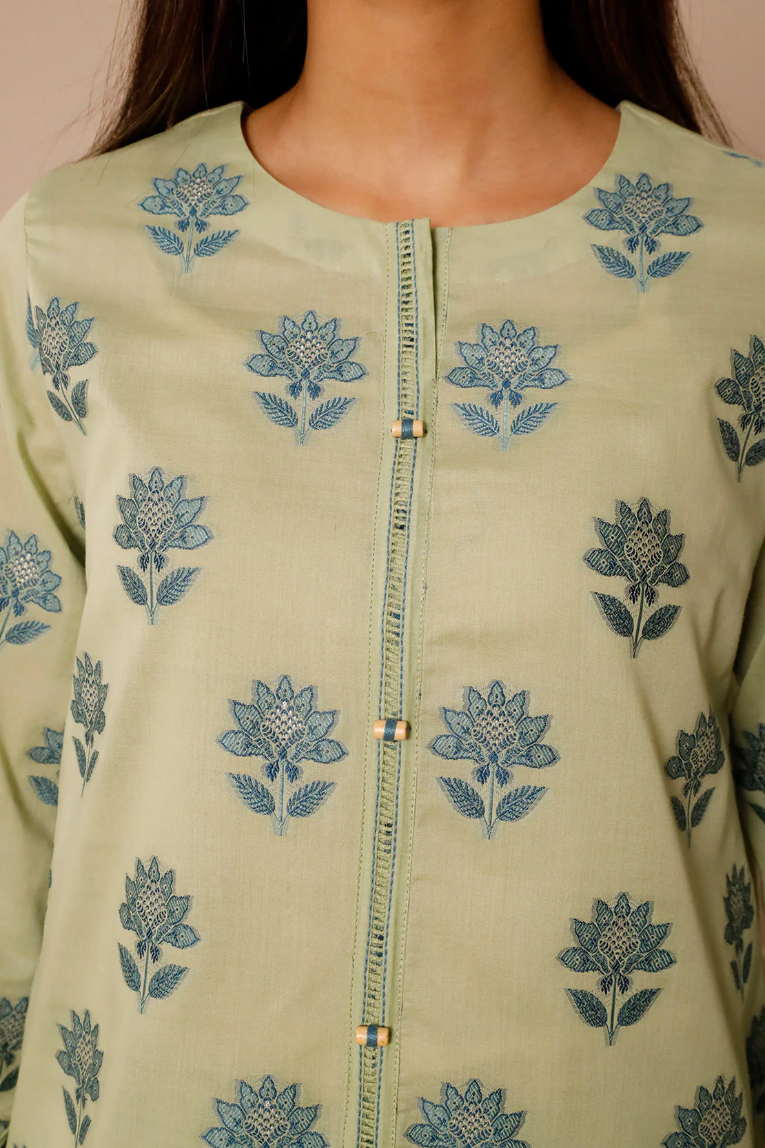 Unstitched Jacquard Cotton 2 Piece (Shirt/Trouser) - Image 7