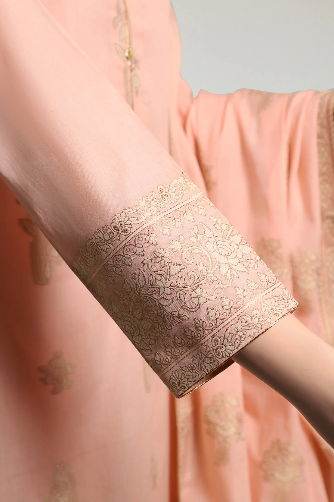 Unstitched Jacquard Cotton 2 Piece (Shirt/Trouser) - Image 4