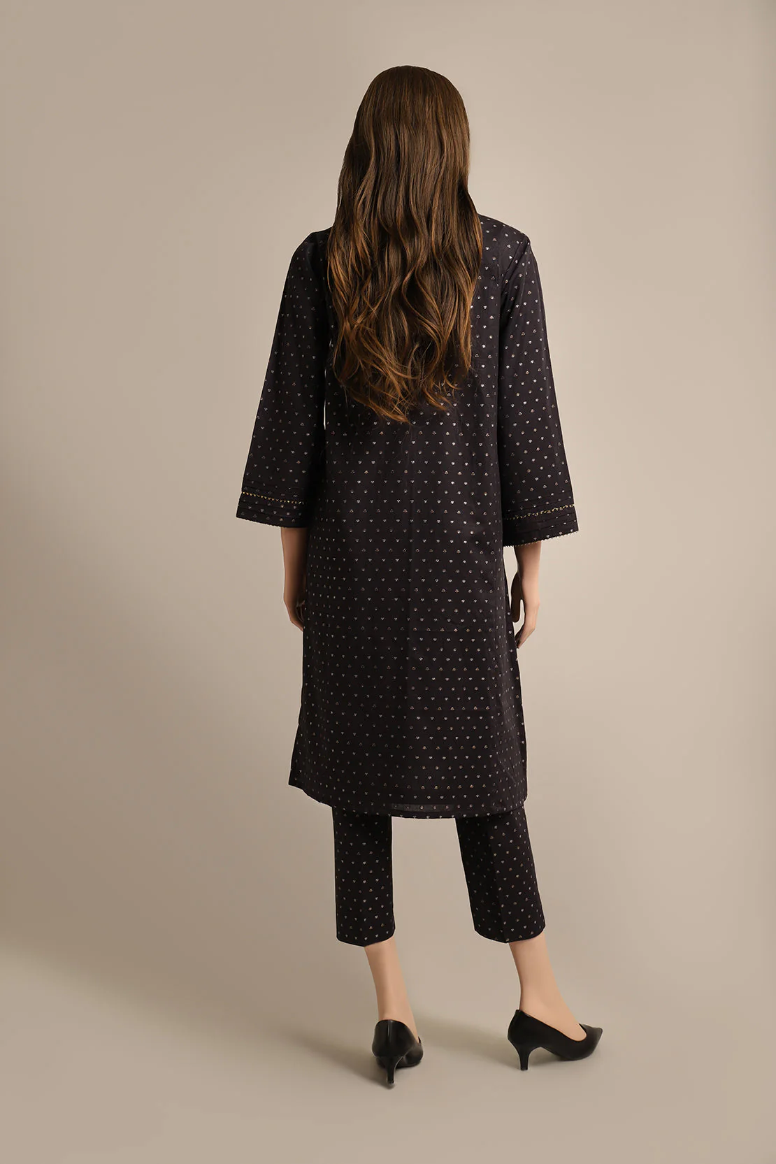 Unstitched Jacquard Cotton 2 Piece (Shirt/Trouser) - Image 2
