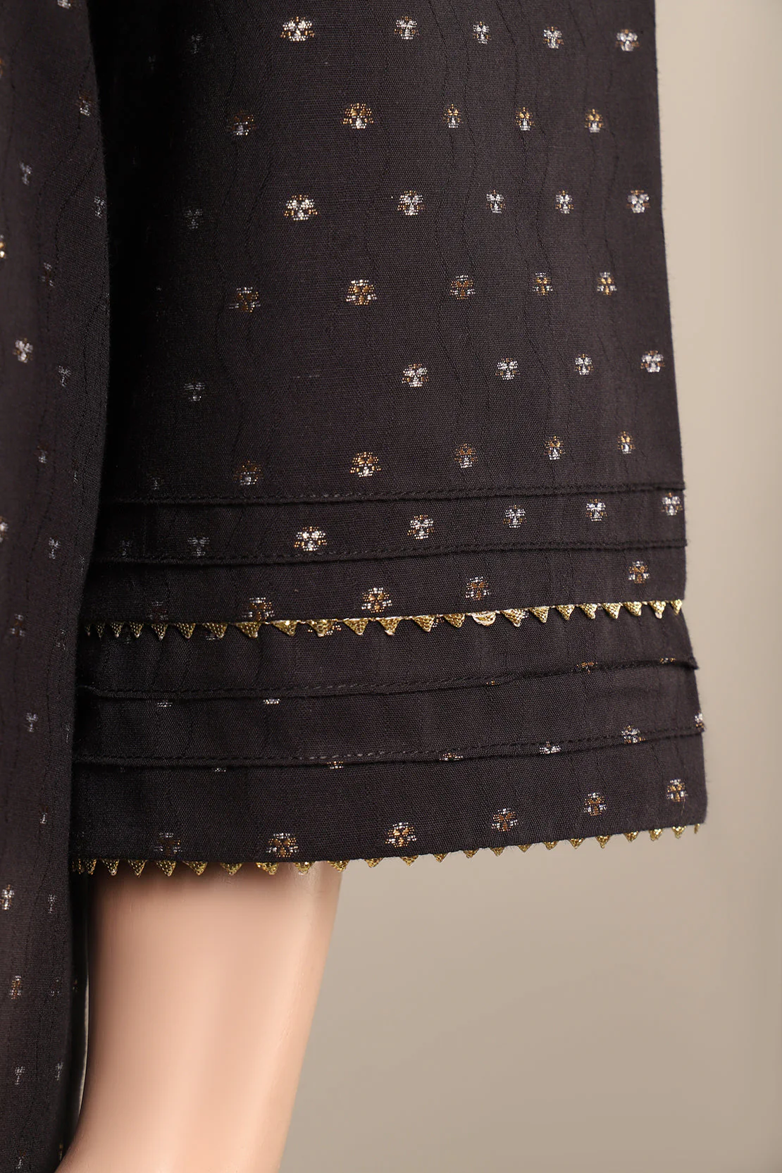 Unstitched Jacquard Cotton 2 Piece (Shirt/Trouser) - Image 4