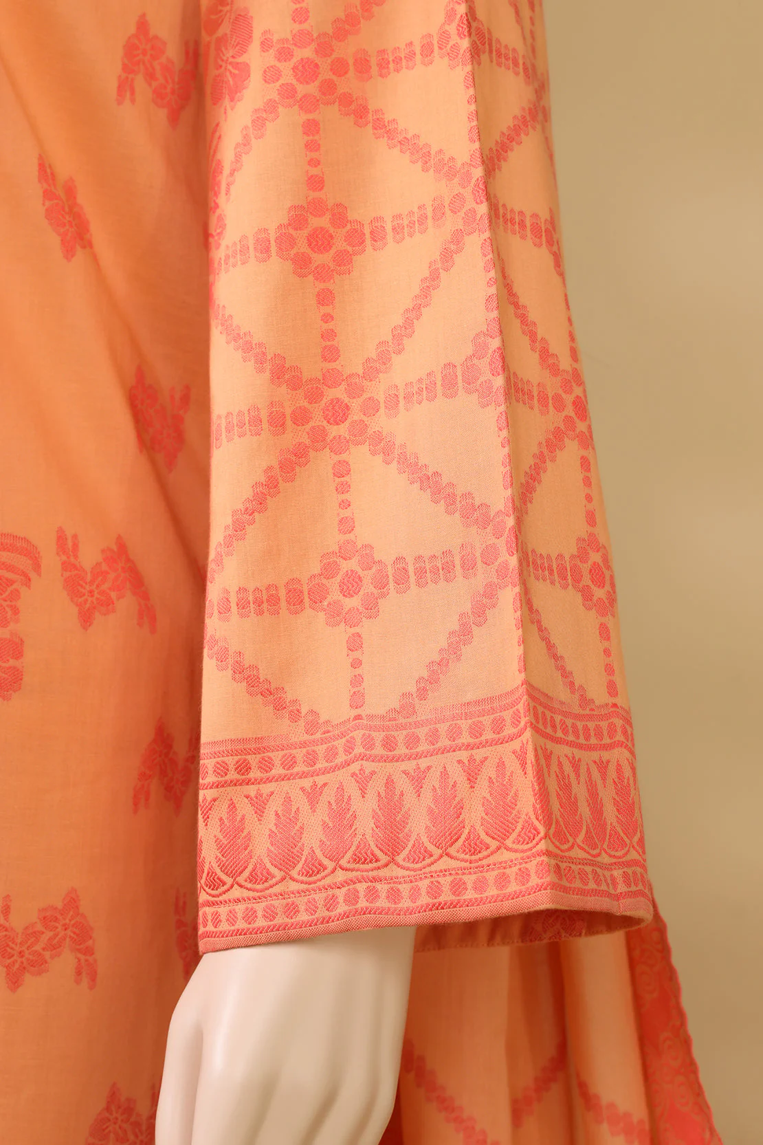 Unstitched Jacquard Cotton 2 Piece (Shirt/Trouser) - Image 4