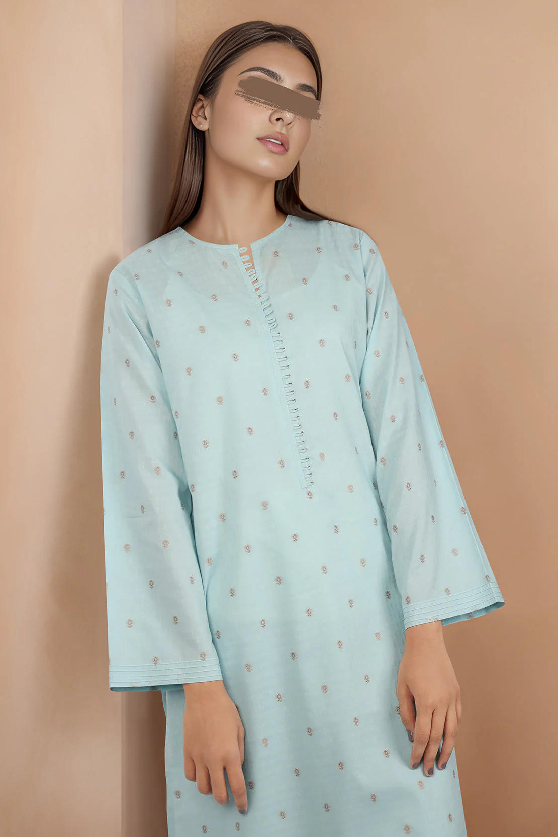 Unstitched Jacquard Cotton 2 Piece (Shirt/Trouser) - Image 2