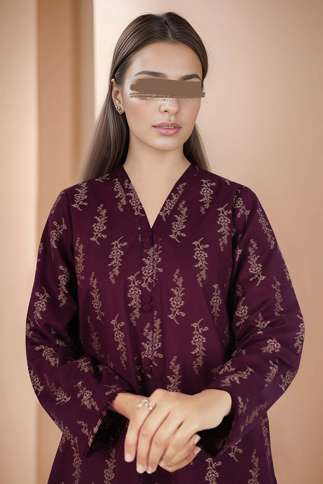 Unstitched Jacquard Cotton 2 Piece (Shirt/Trouser) - Image 3