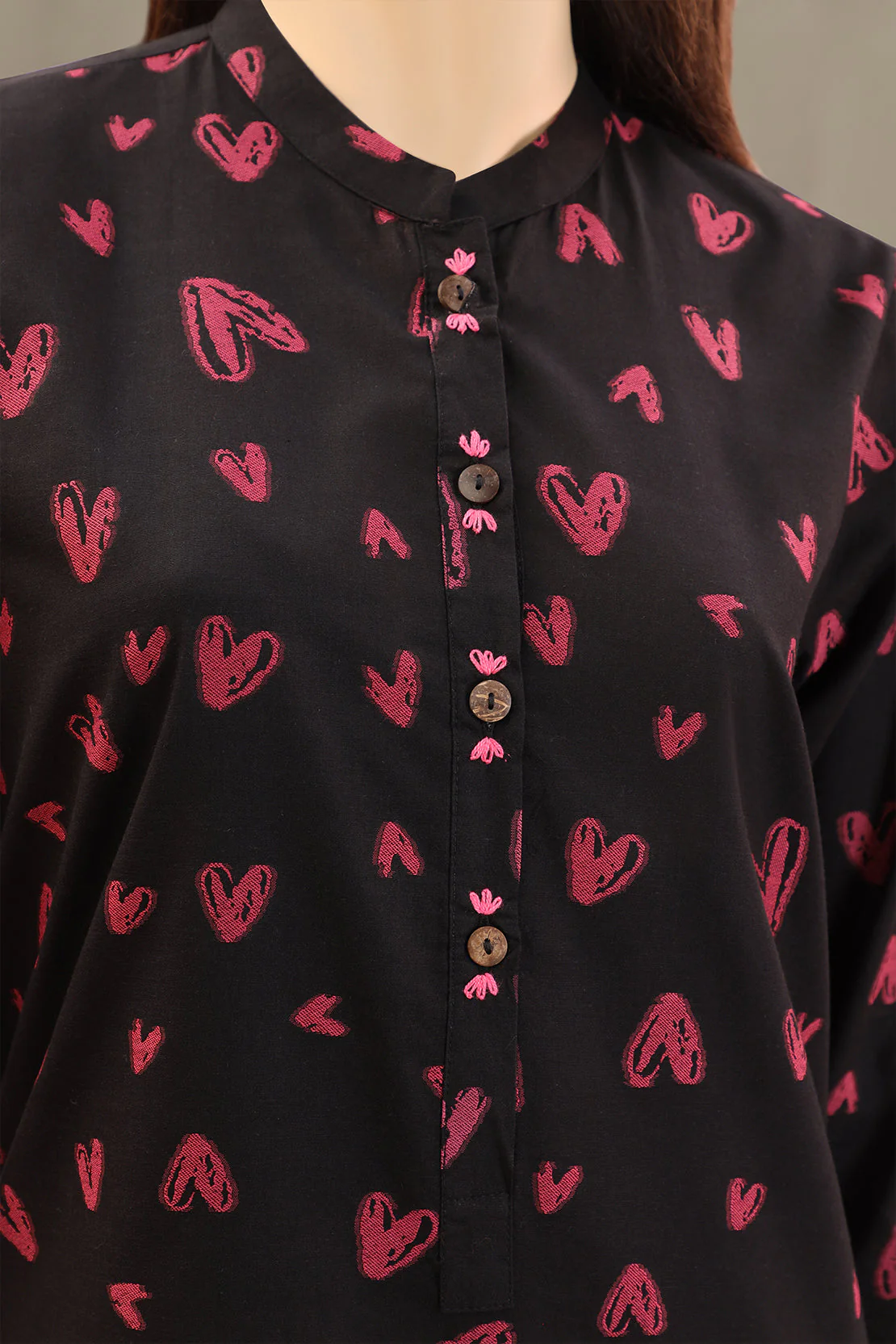 Unstitched Jacquard Cotton 2 Piece (Shirt/Trouser) - Image 2