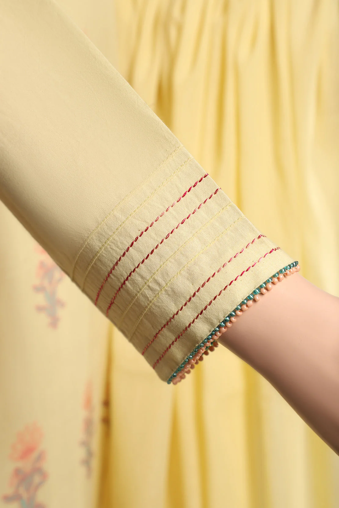 Unstitched Jacquard Cotton 2 Piece (Shirt/Trouser) - Image 4