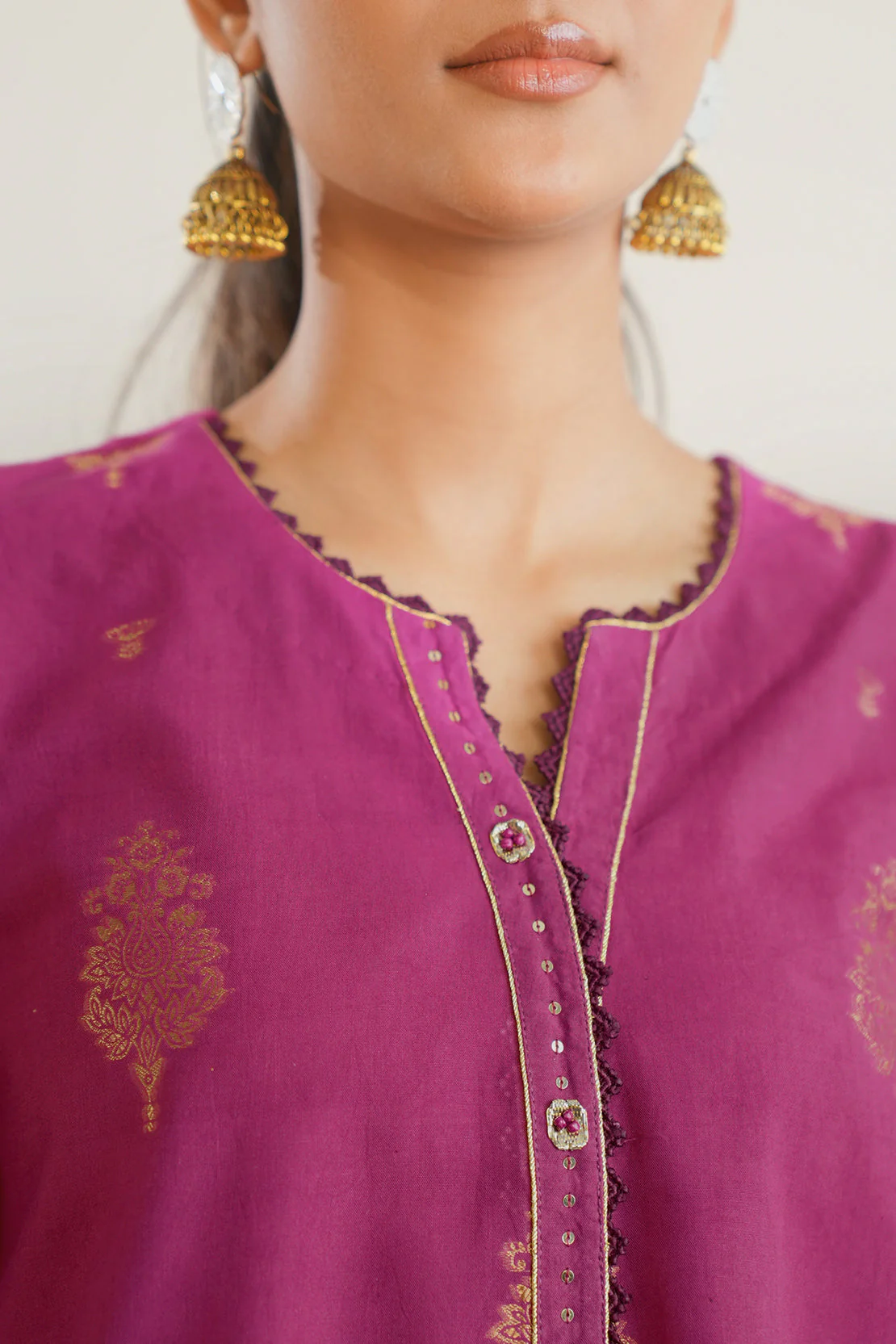 Unstitched Jacquard Cotton 2 Piece (Shirt/Trouser) - Image 5
