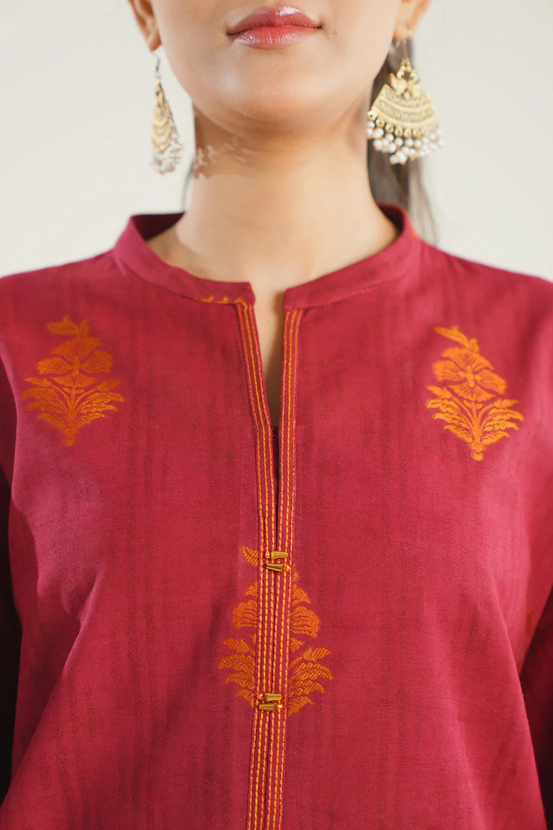 Unstitched Jacquard Cotton 2 Piece (Shirt/Trouser) - Image 4