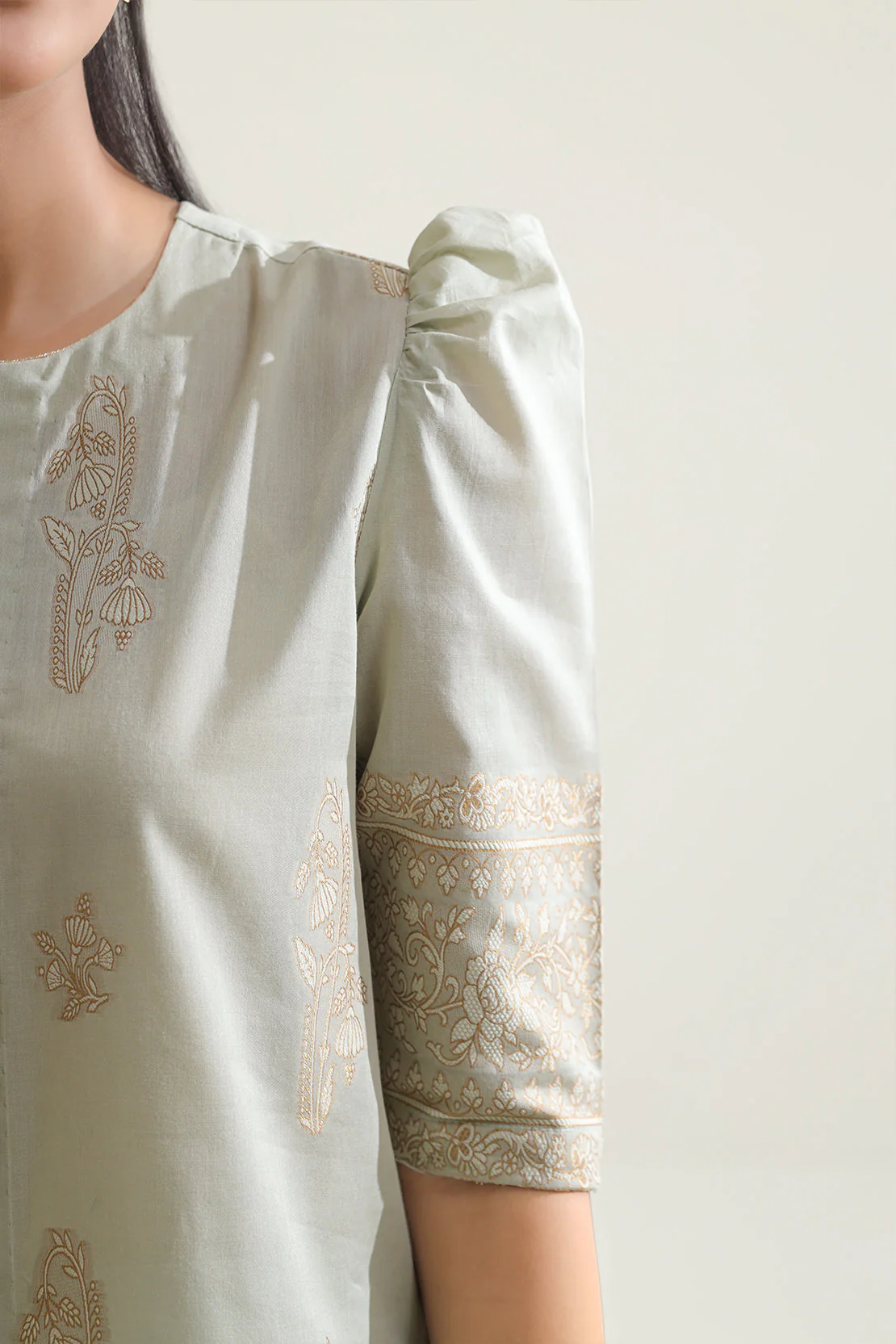 Unstitched Jacquard Cotton 2 Piece (Shirt/Trouser) - Image 3