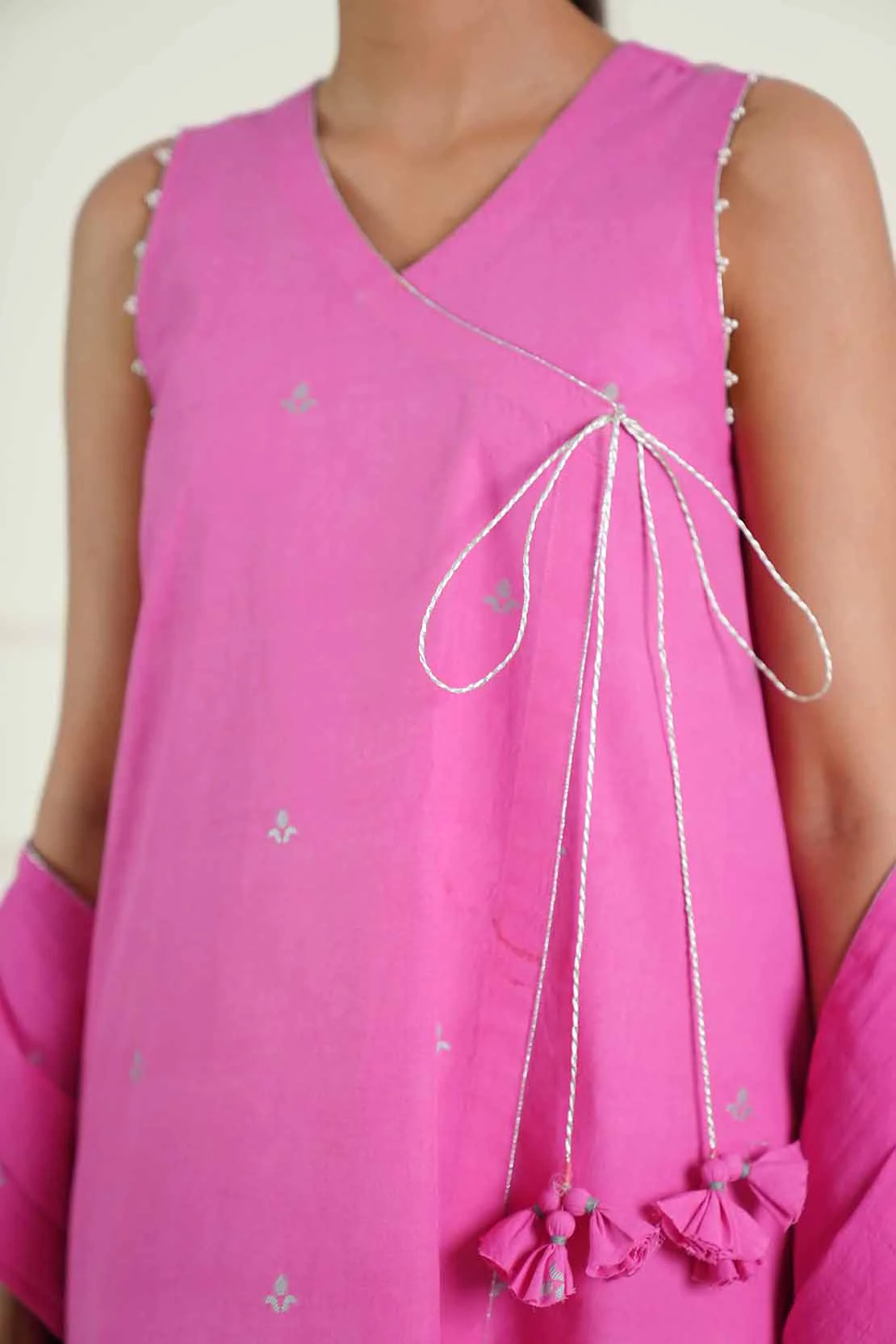 Unstitched Jacquard Cotton 2 Piece (Shirt/Trouser) - Image 3