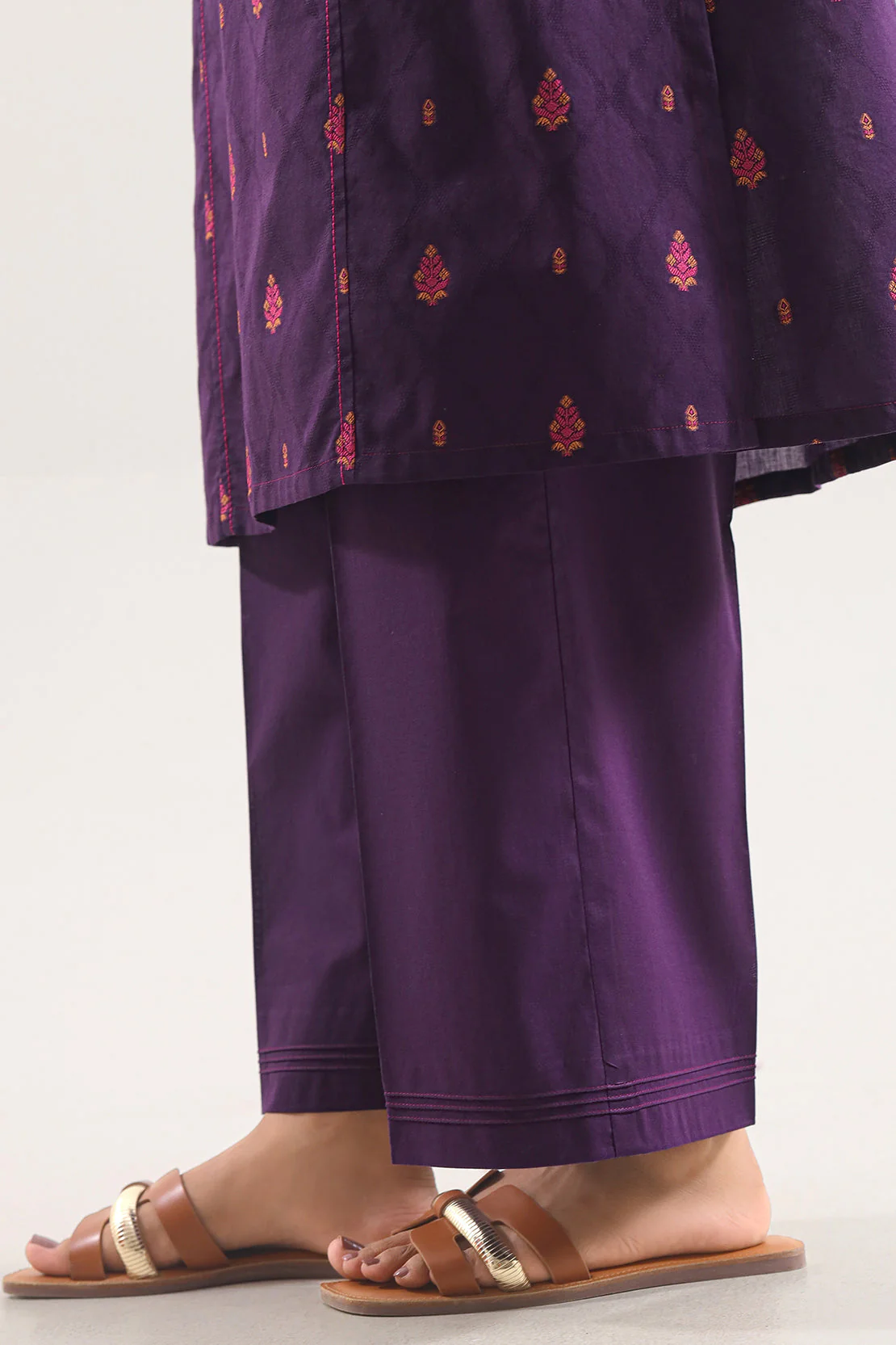 Unstitched Jacquard Cotton 2 Piece (Shirt/Trouser) - Image 5