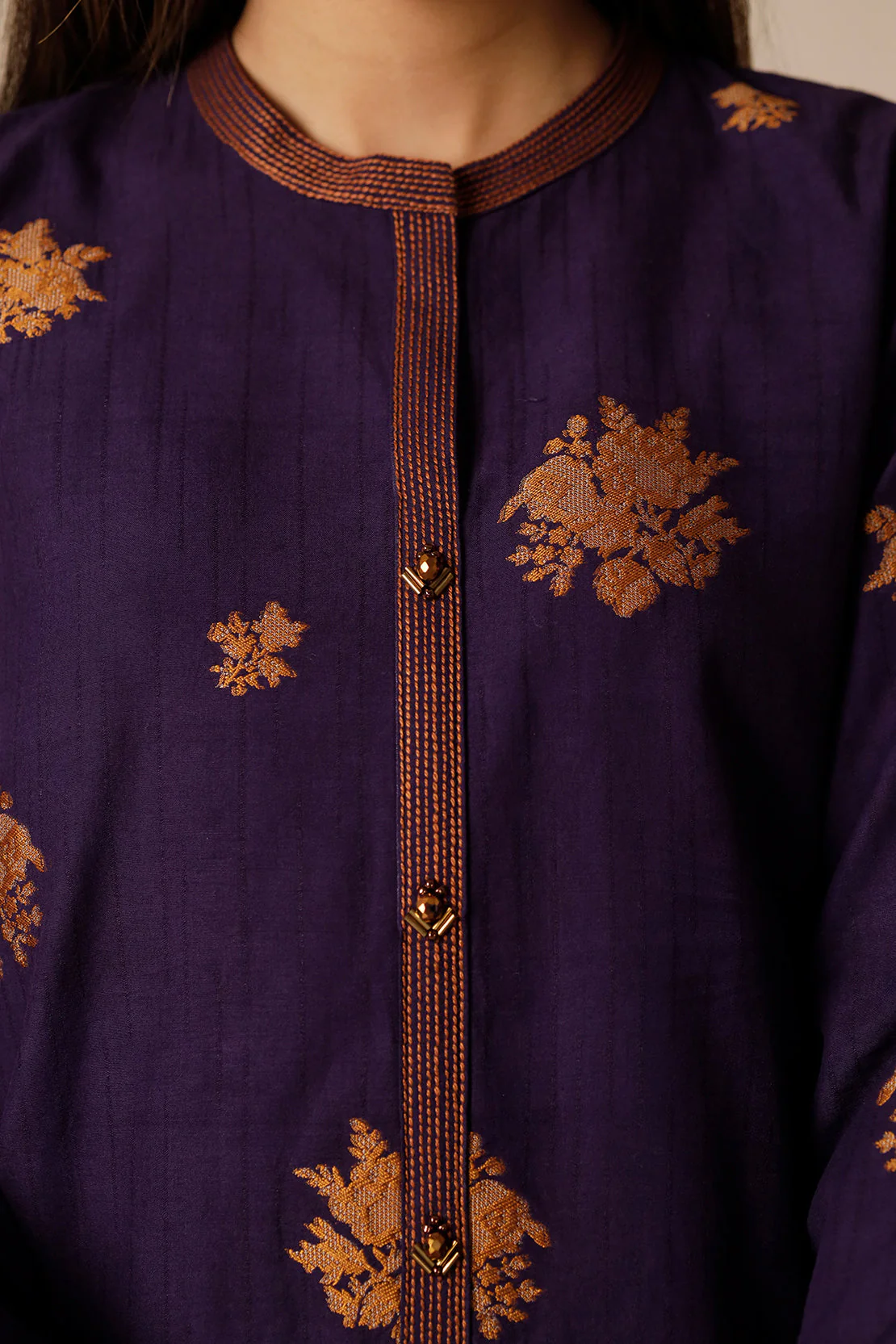 Unstitched Jacquard Cotton 2 Piece (Shirt/Trouser) - Image 8