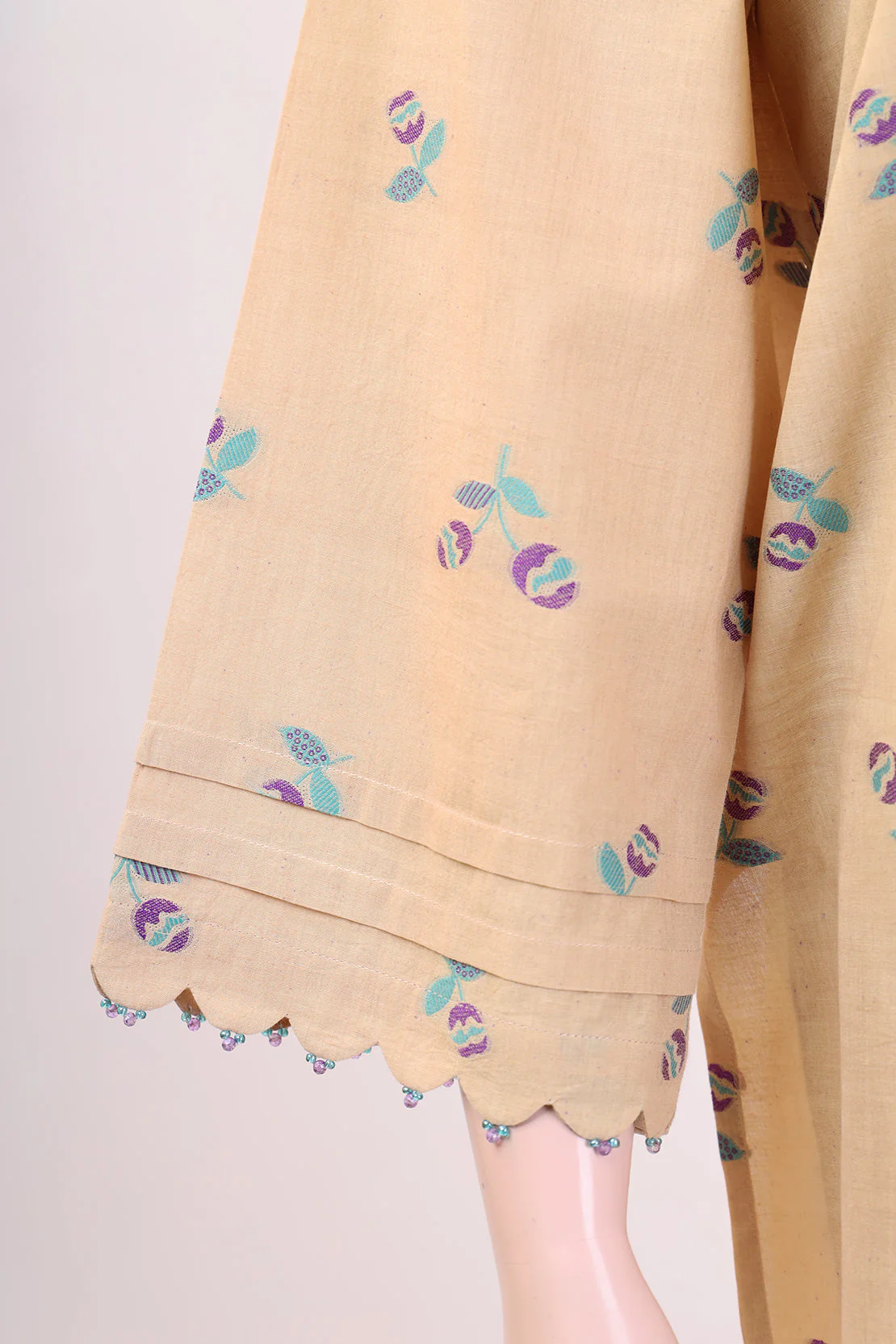 Unstitched Jacquard Cotton 3 Piece - Image 6
