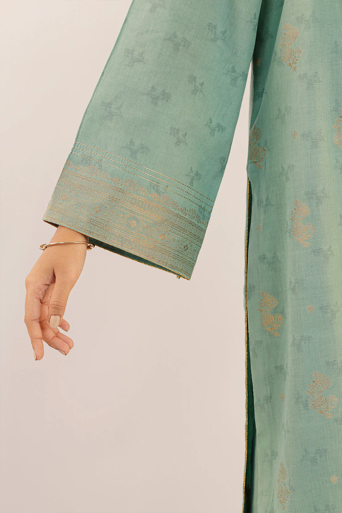 Unstitched Jacquard Cotton 3 Piece - Image 5