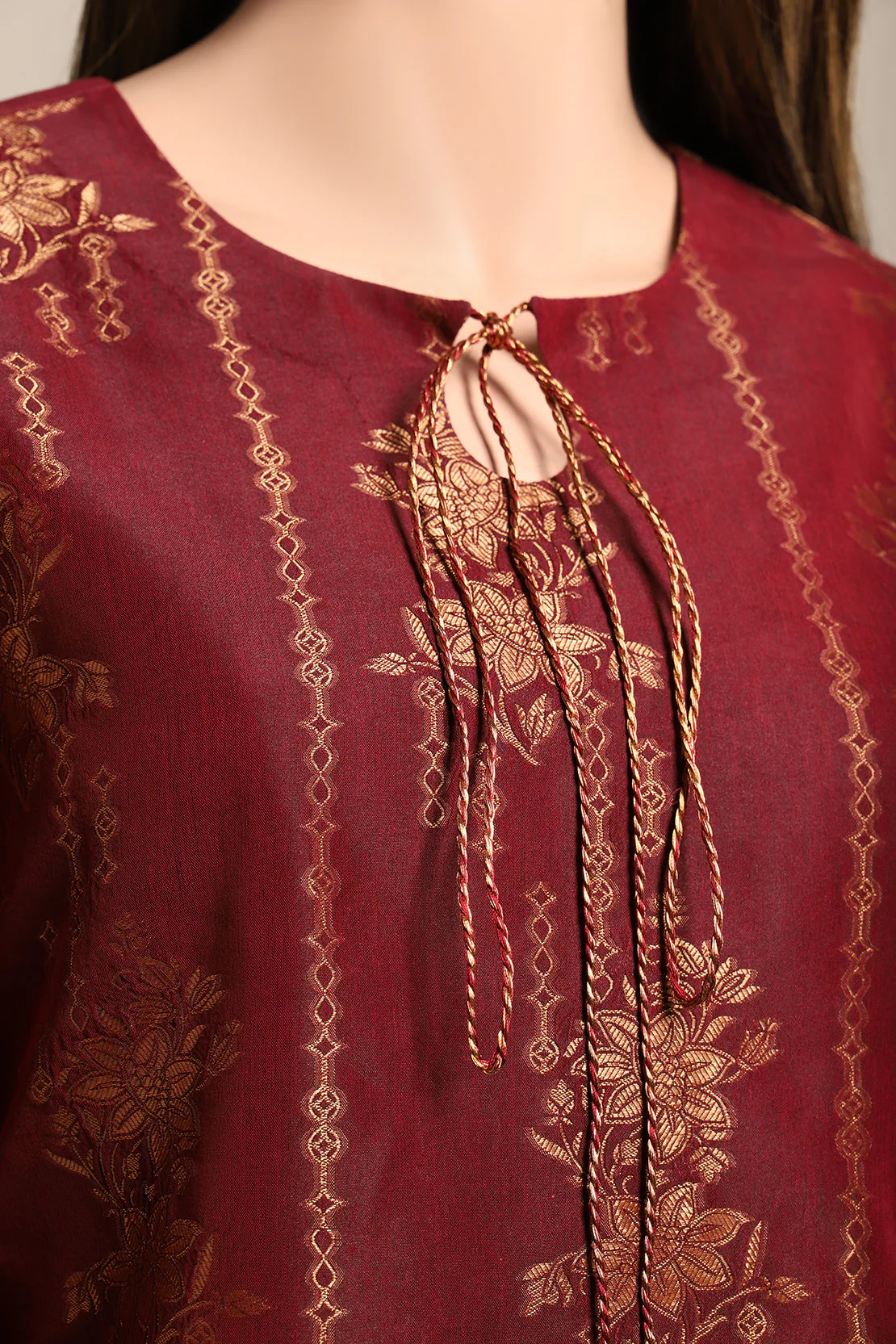 Unstitched Jacquard Cotton 3 Piece - Image 3