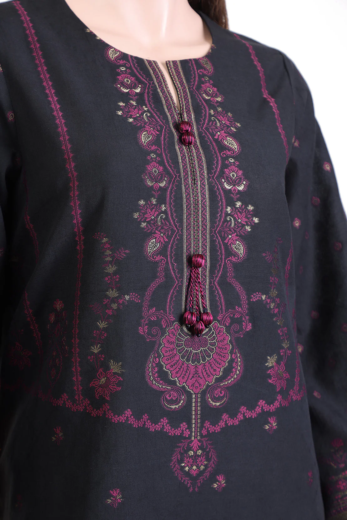 Unstitched Jacquard Cotton 3 Piece - Image 3