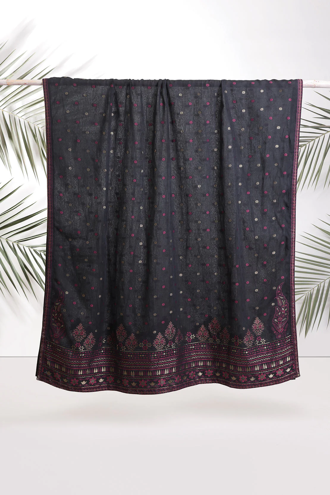Unstitched Jacquard Cotton 3 Piece - Image 5