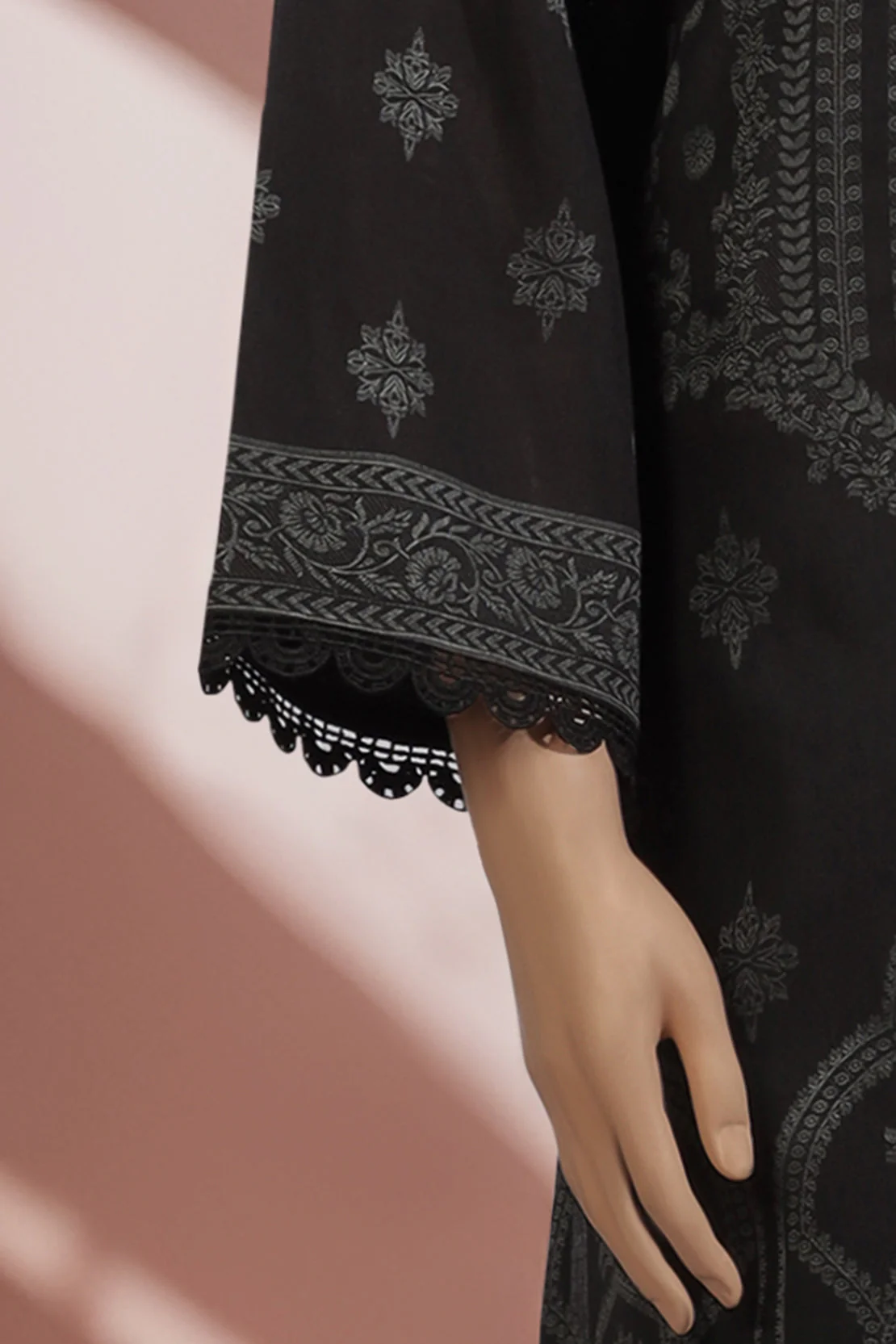 Unstitched Jacquard Cotton 3 Piece - Image 3