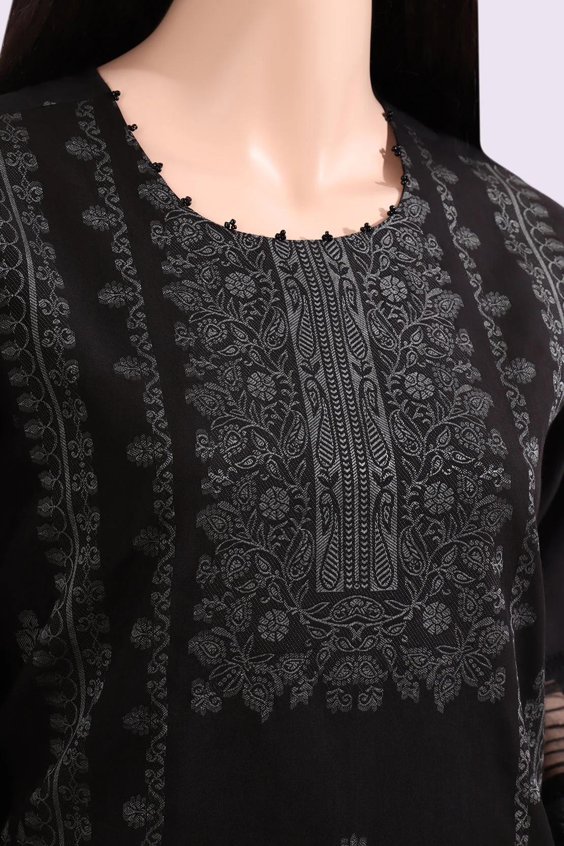 Unstitched Jacquard Cotton 3 Piece - Image 3