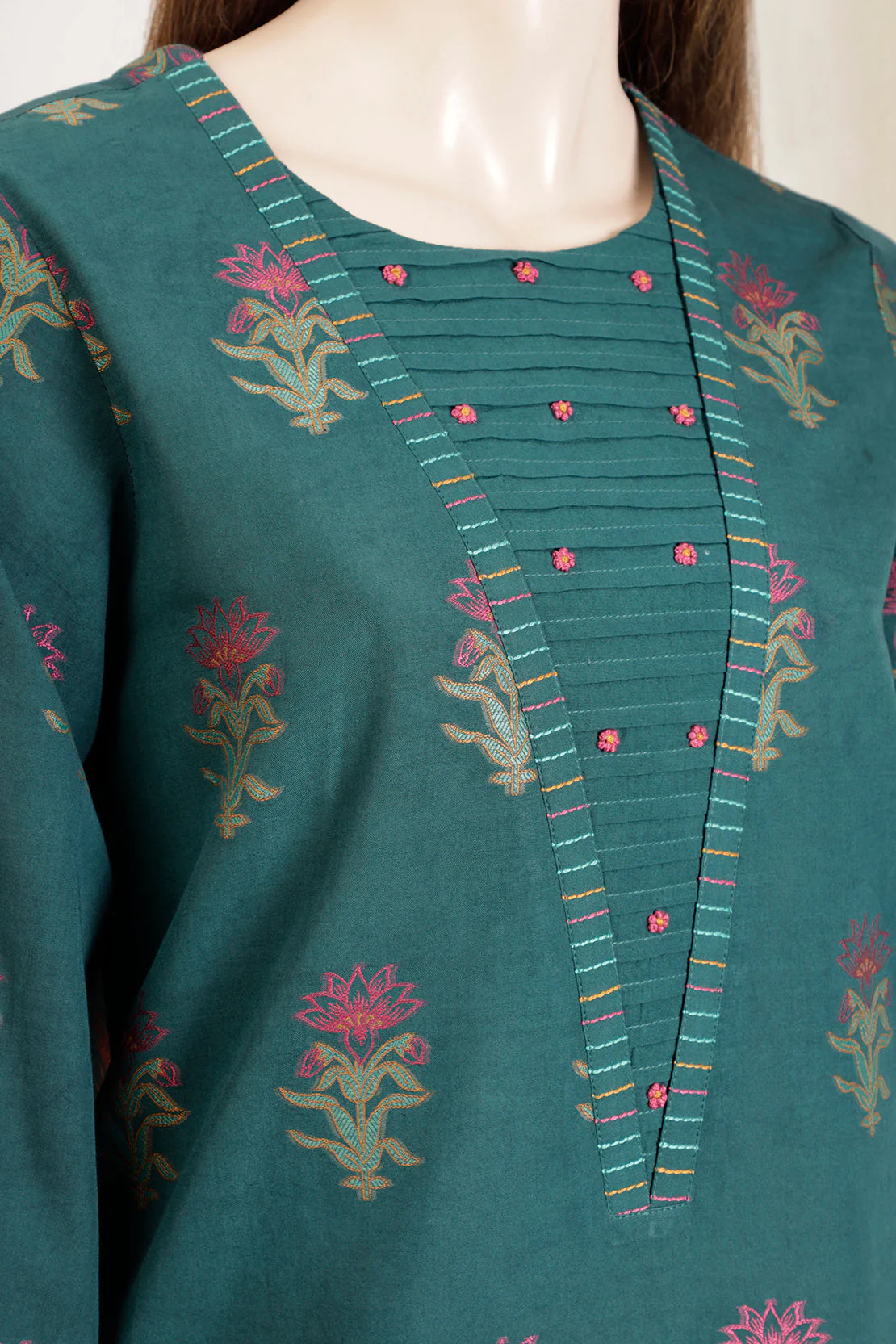 Unstitched Jacquard Cotton 3 Piece - Image 3