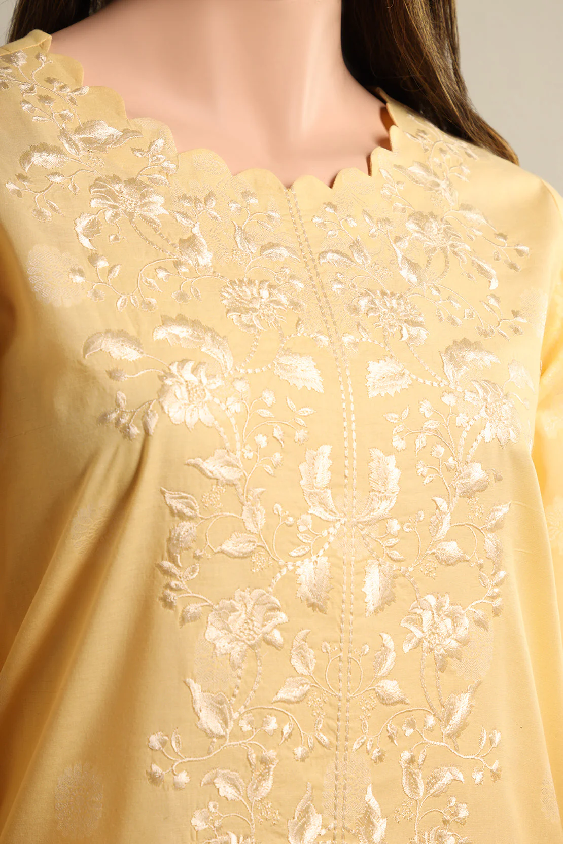 Unstitched Jacquard Cotton 3 Piece - Image 3