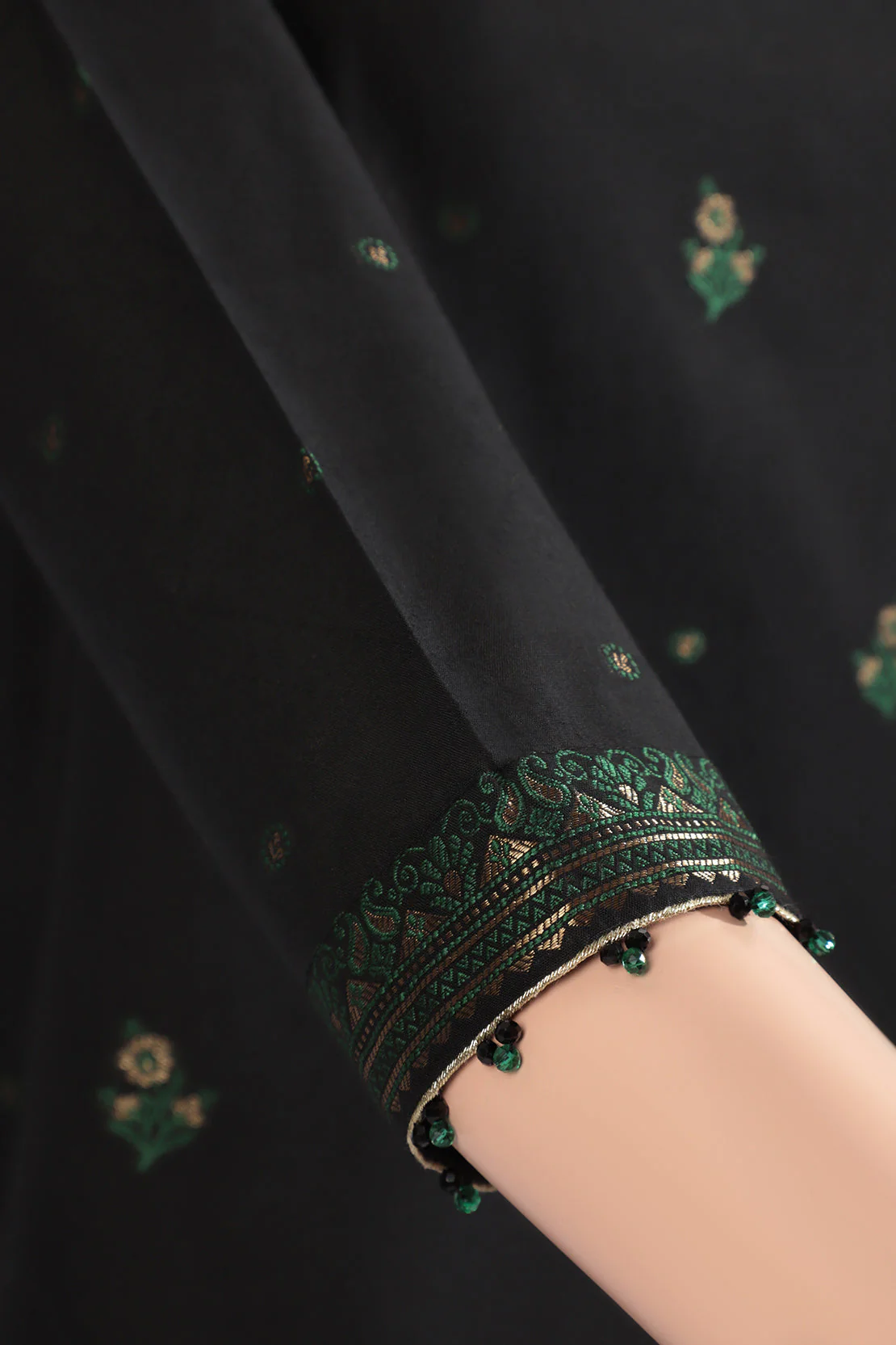 Unstitched Jacquard Cotton 3 Piece - Image 4