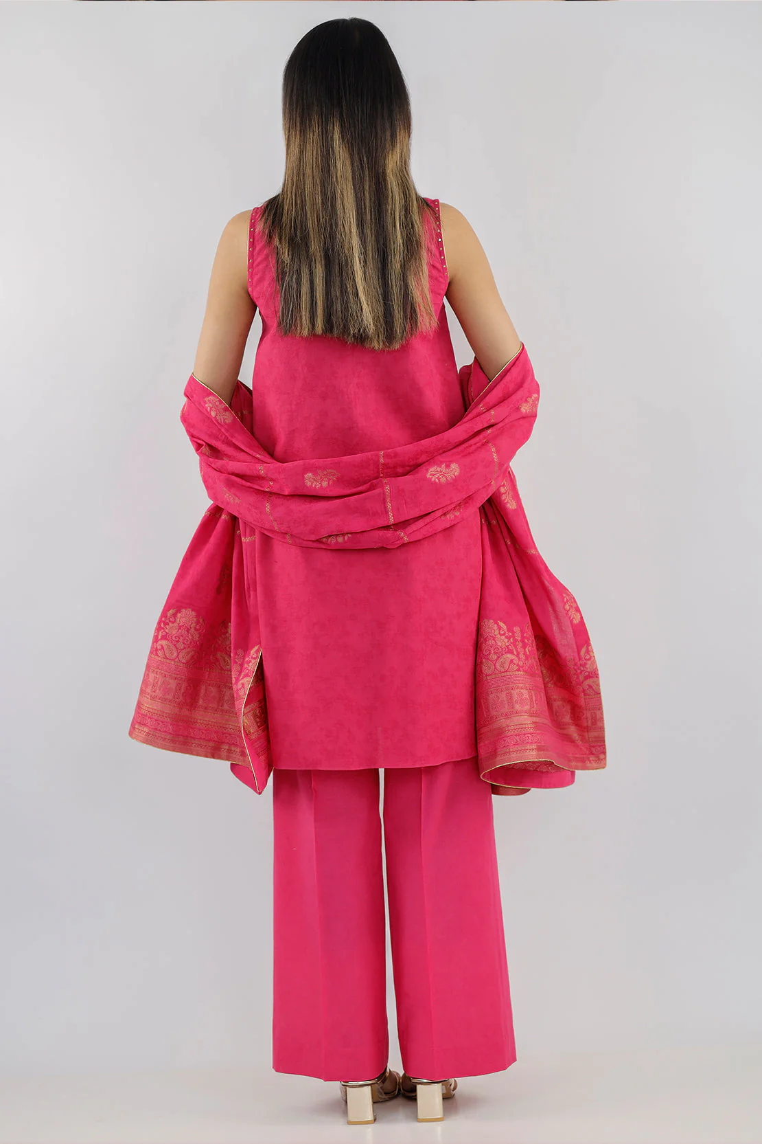 Unstitched Jacquard Cotton 3 Piece - Image 6