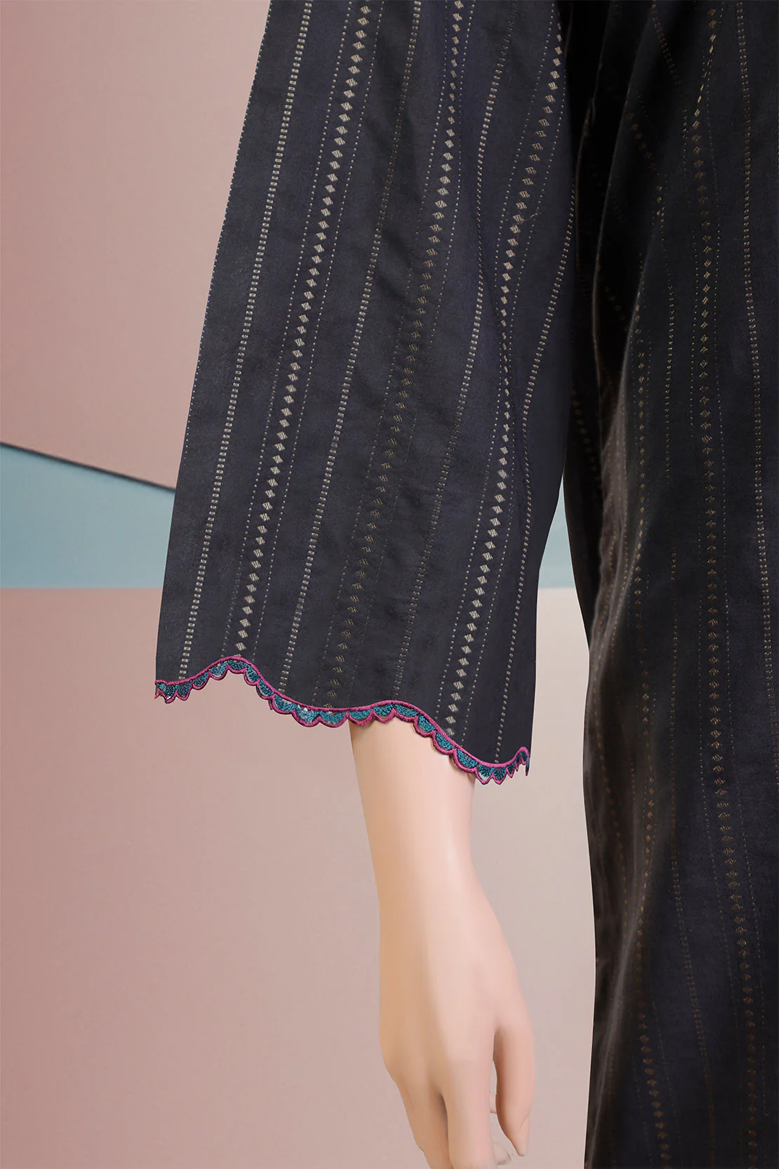Unstitched Jacquard Cotton 3 Piece - Image 3