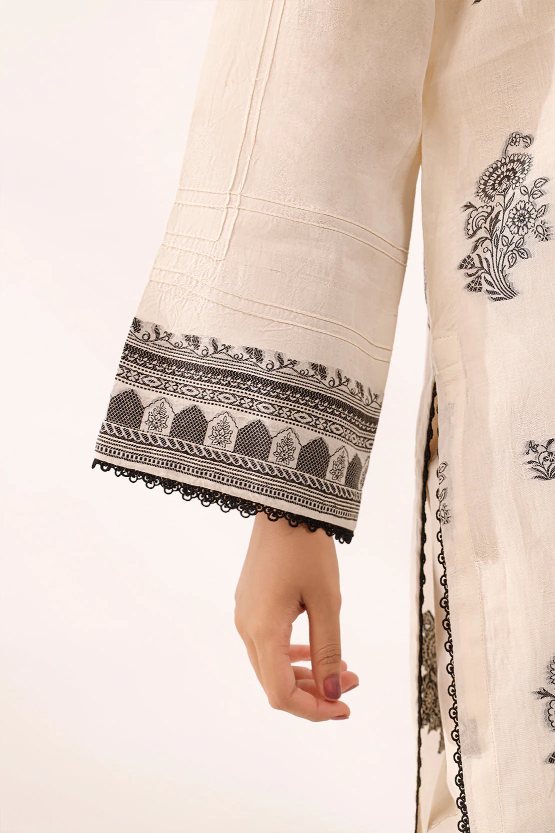 Unstitched Jacquard Cotton 3 Piece - Image 7