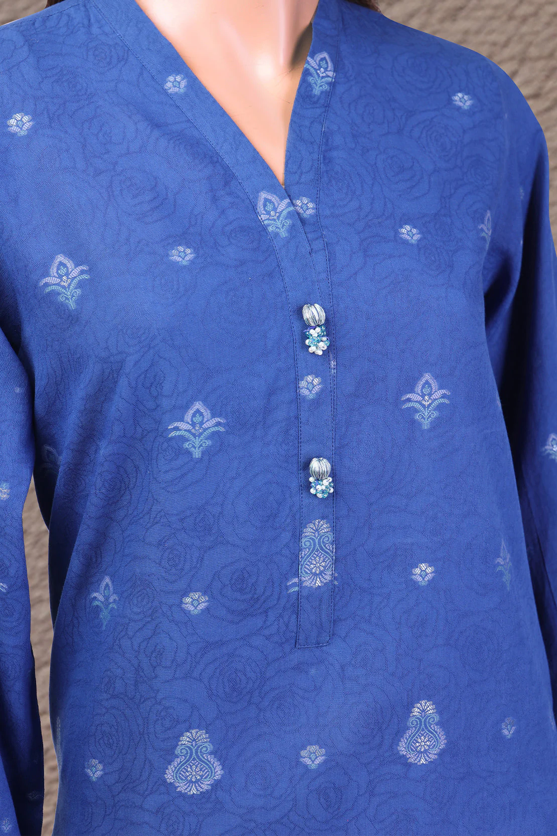 Unstitched Jacquard Cotton 3 Piece - Image 2