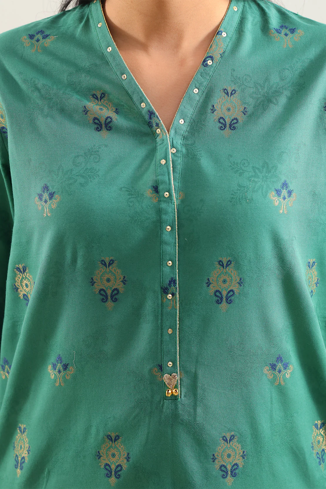 Unstitched Jacquard Cotton 3 Piece - Image 4