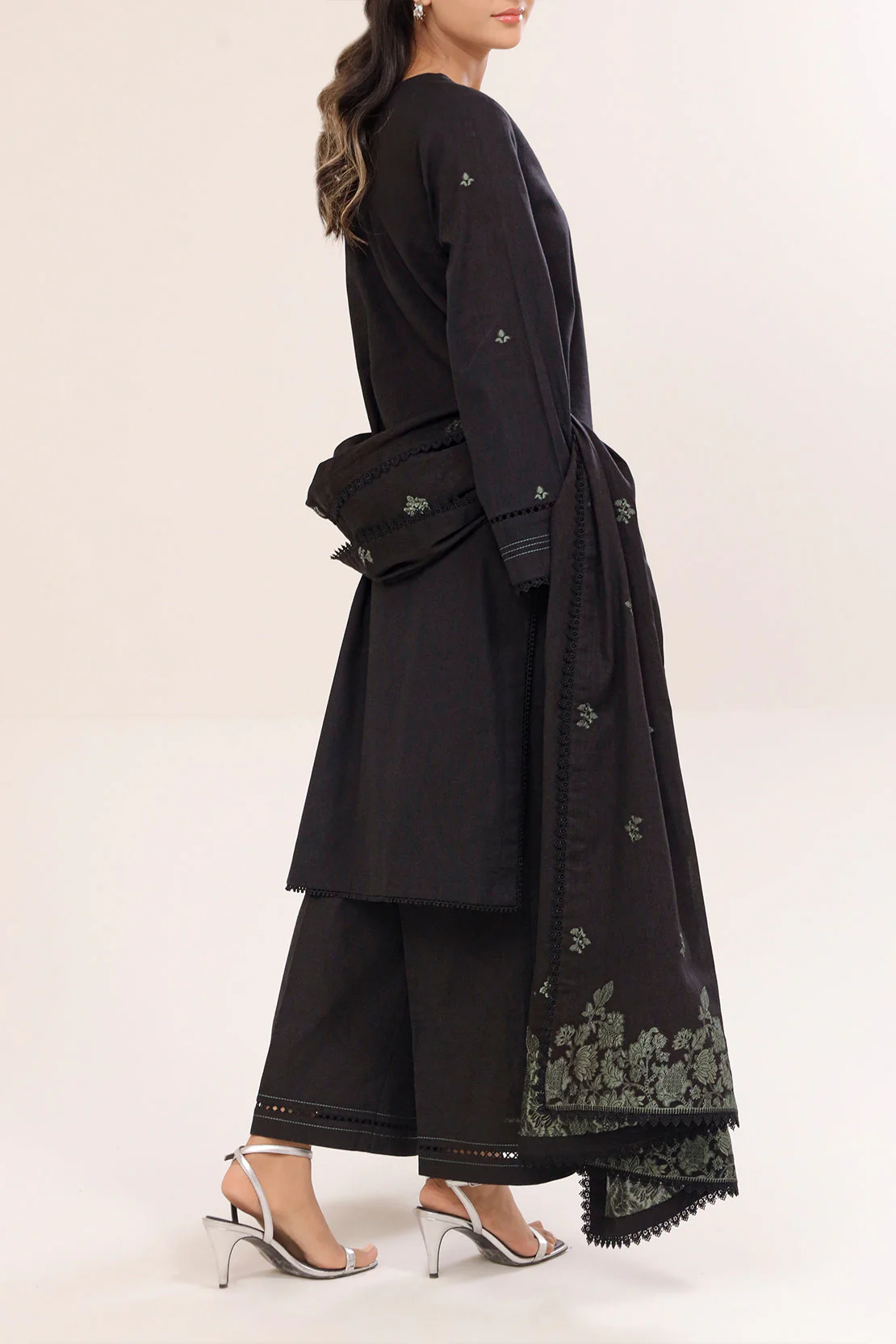 Unstitched Jacquard Cotton 3 Piece - Image 3