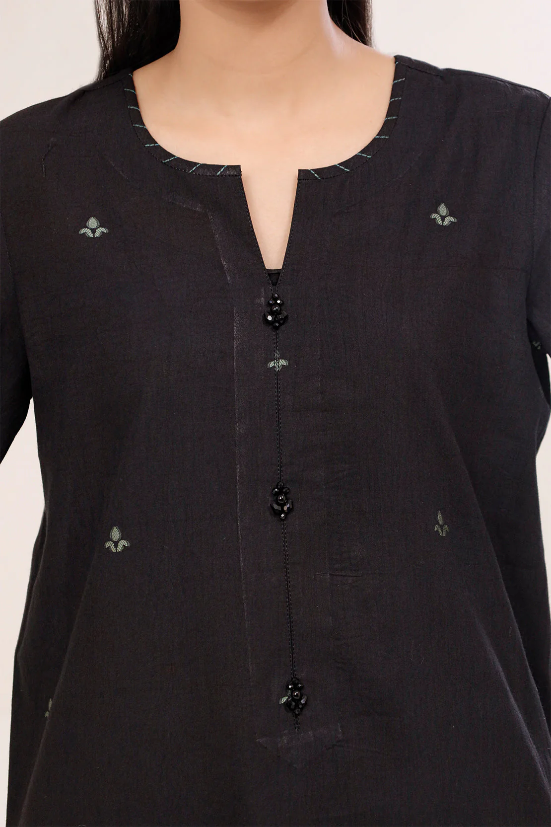 Unstitched Jacquard Cotton 3 Piece - Image 4