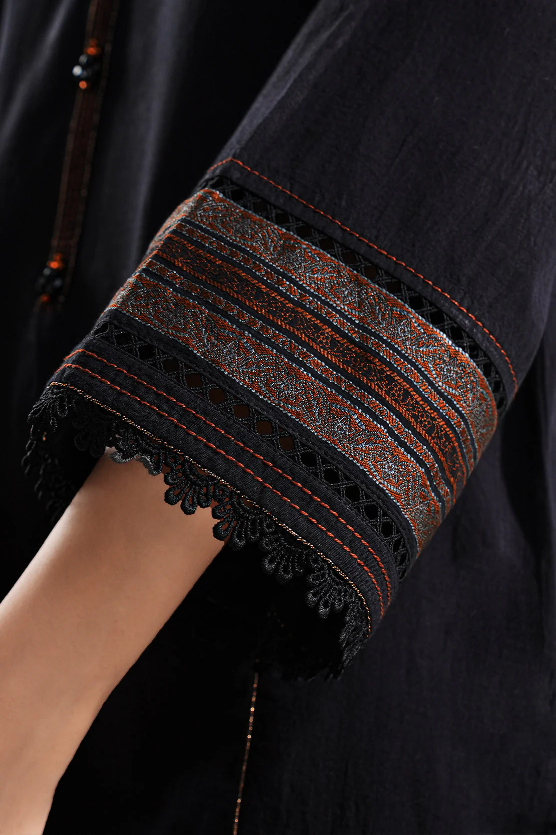 Unstitched Jacquard Cotton 3 Piece - Image 4