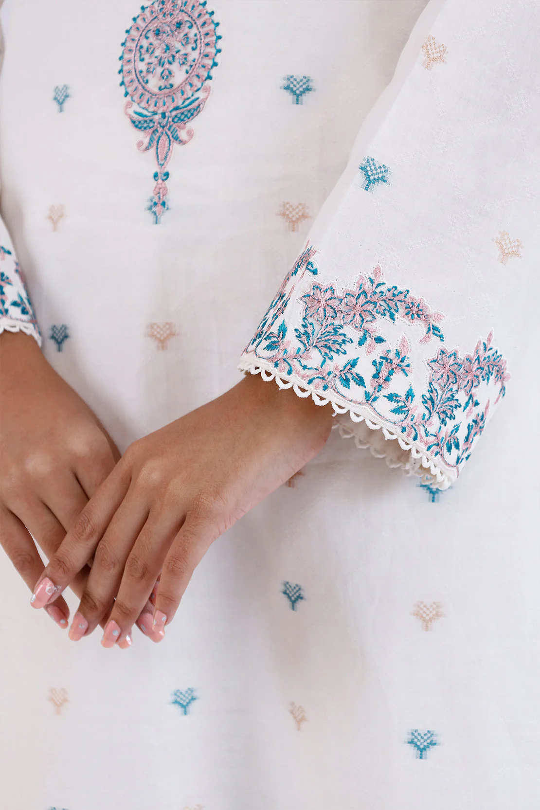 Unstitched Jacquard Cotton 3 Piece - Image 4