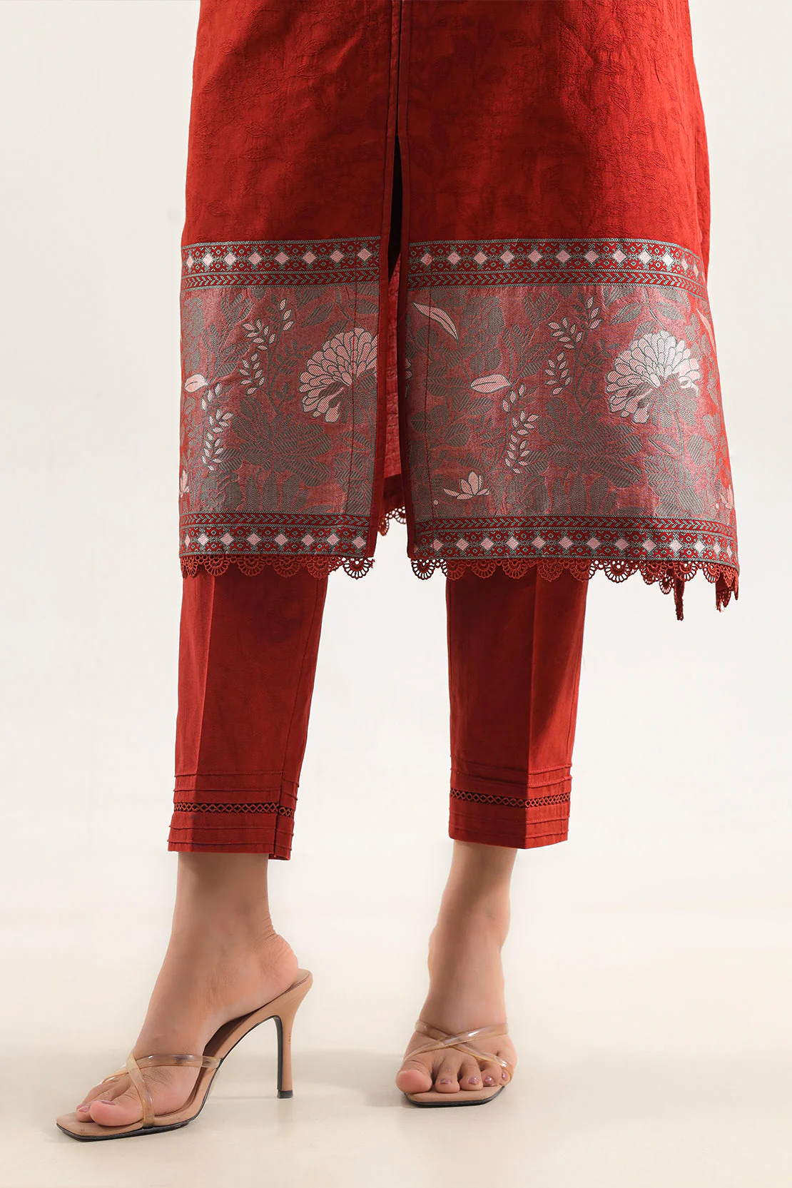 Unstitched Jacquard Cotton 3 Piece - Image 6