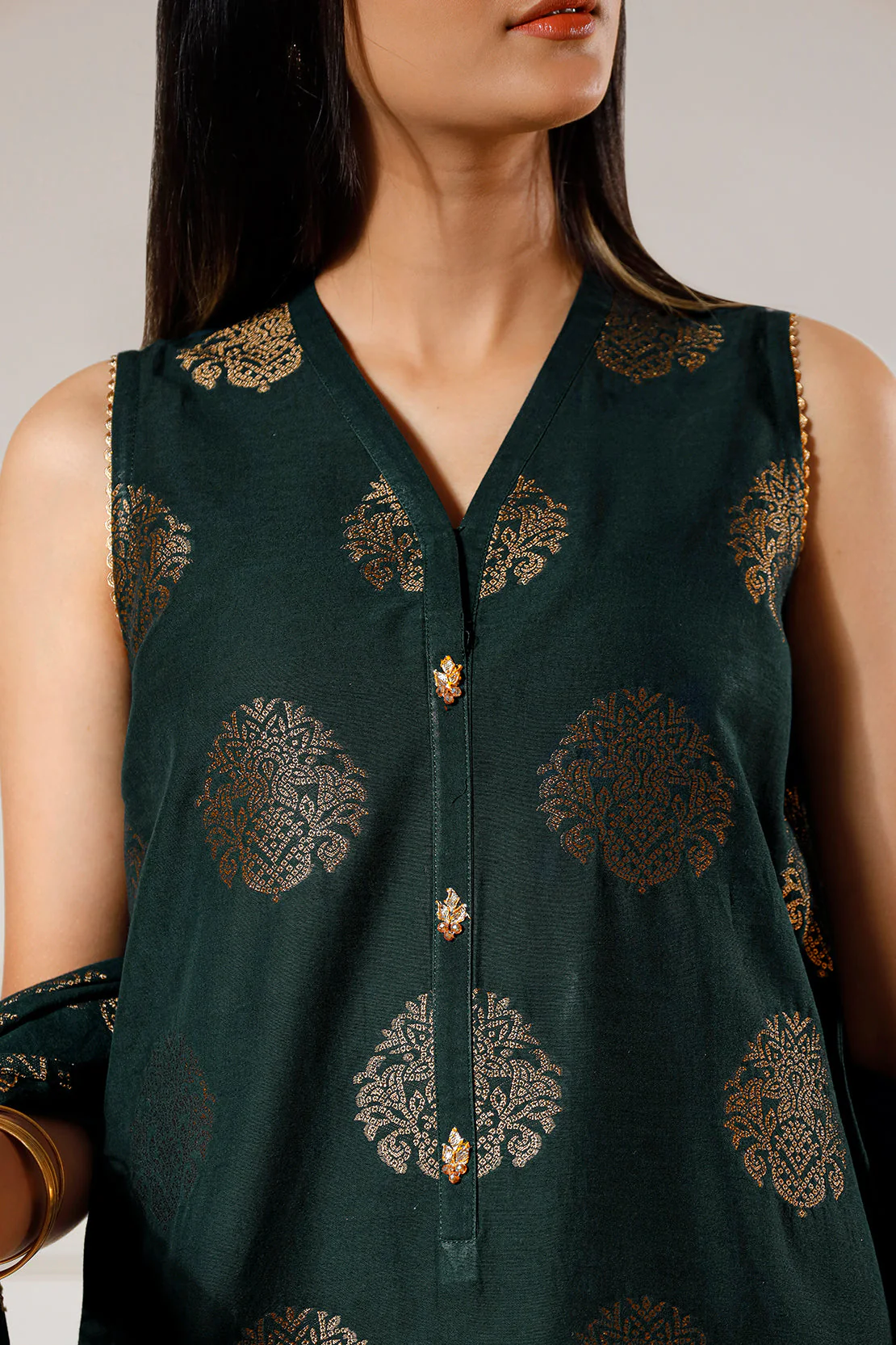Unstitched Jacquard Cotton 3 Piece - Image 7