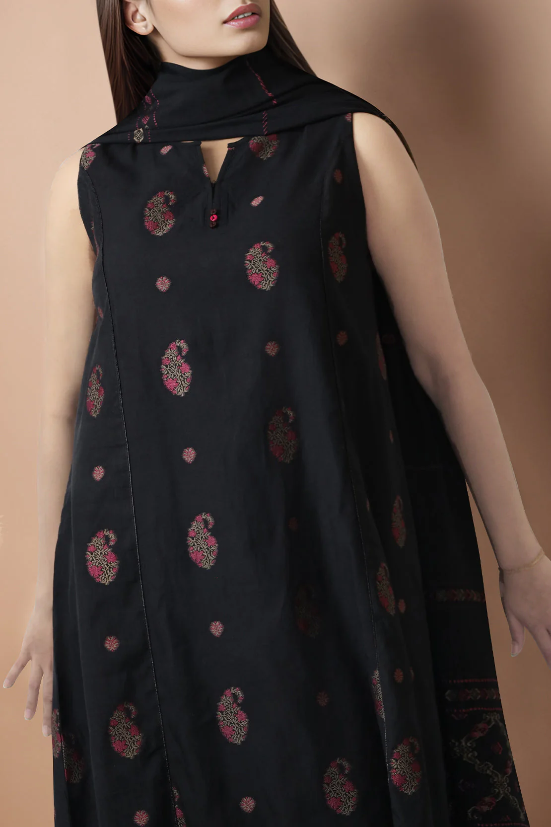Unstitched Jacquard Cotton 3 Piece - Image 3