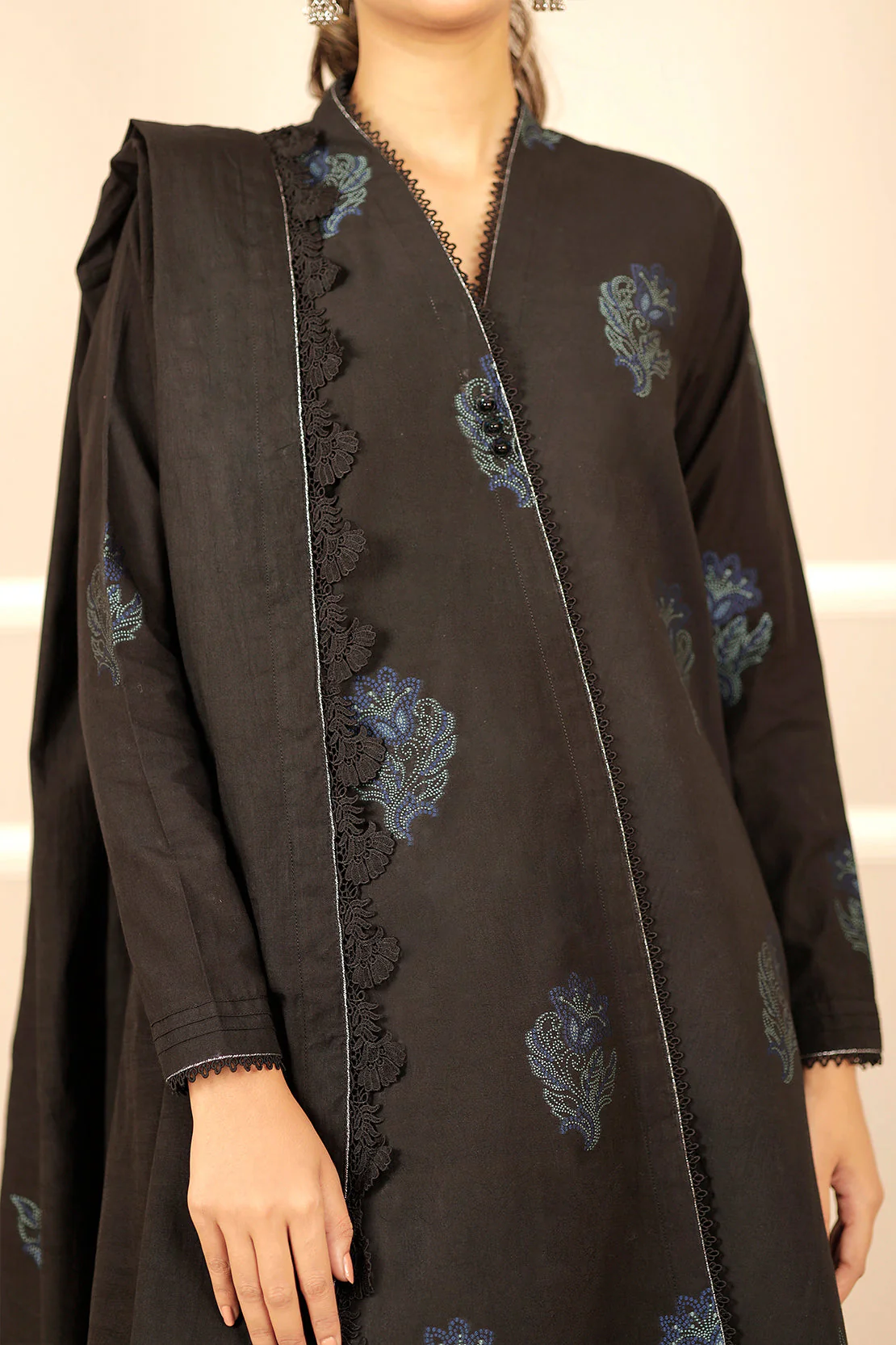 Unstitched Jacquard Cotton 3 Piece - Image 4