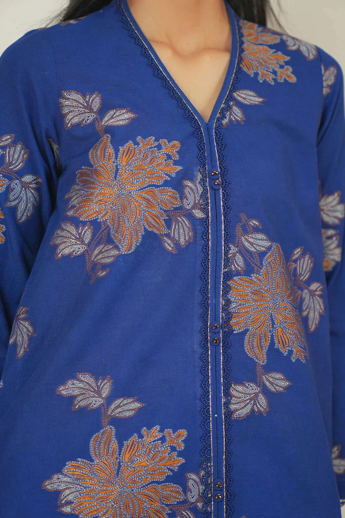Unstitched Jacquard Cotton 3 Piece - Image 3
