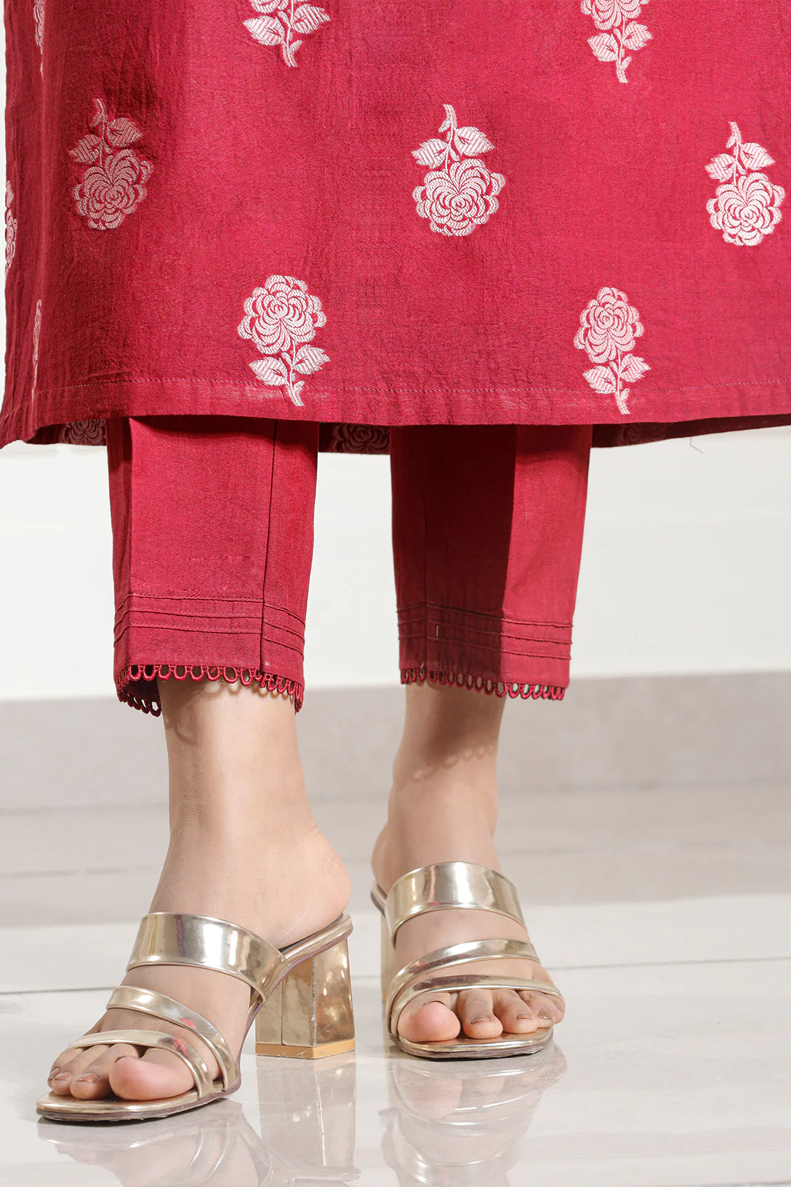 Unstitched Jacquard Cotton 3 Piece - Image 7
