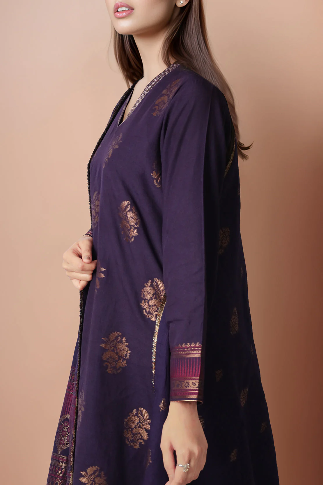 Unstitched Jacquard Cotton 3 Piece - Image 3
