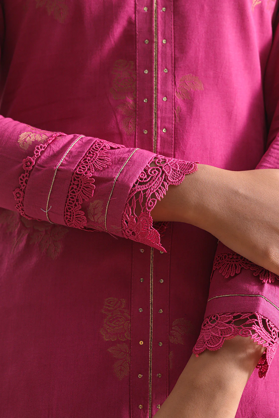 Unstitched Jacquard Cotton 3 Piece - Image 5
