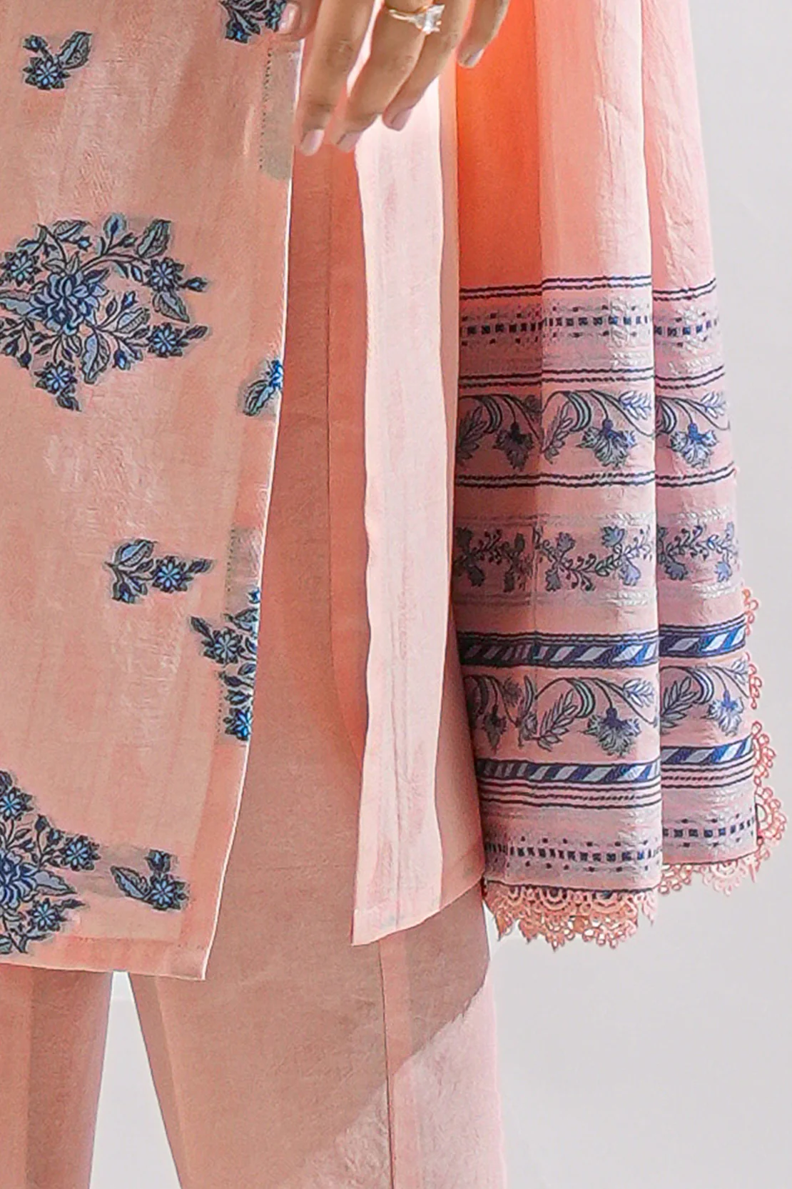Unstitched Jacquard Cotton 3 Piece - Image 3