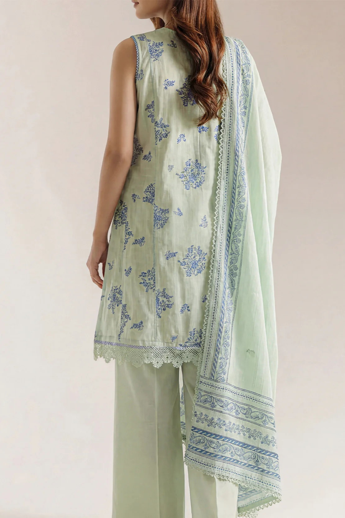 Unstitched Jacquard Cotton 3 Piece - Image 3