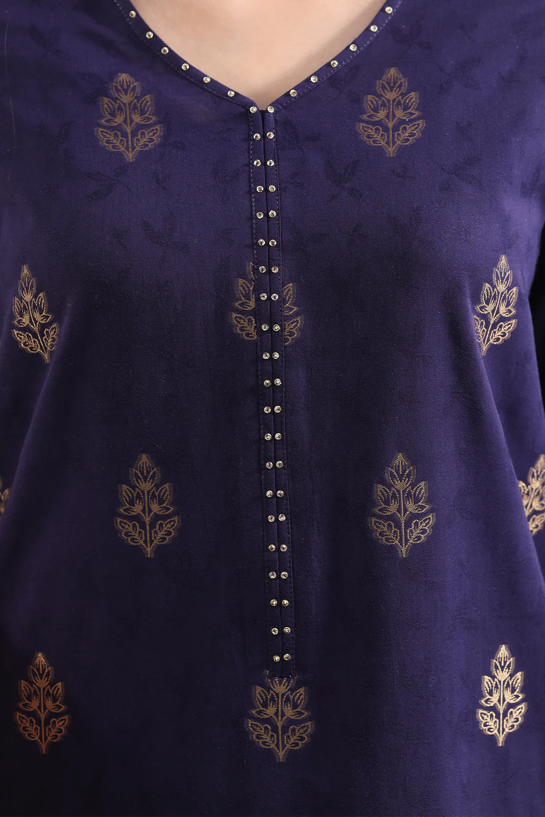 Unstitched Jacquard Cotton 3 Piece - Image 3
