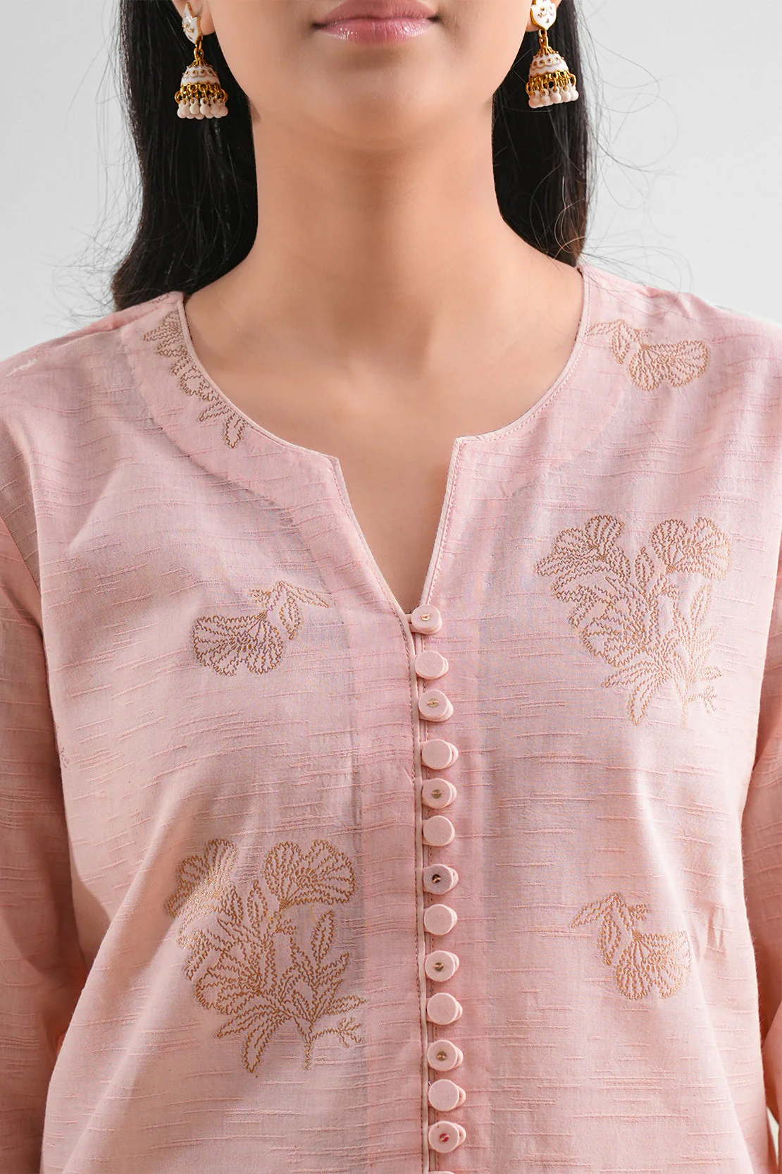 Unstitched Jacquard Cotton 3 Piece - Image 4