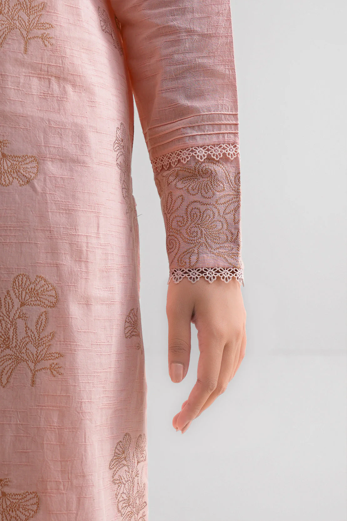 Unstitched Jacquard Cotton 3 Piece - Image 5