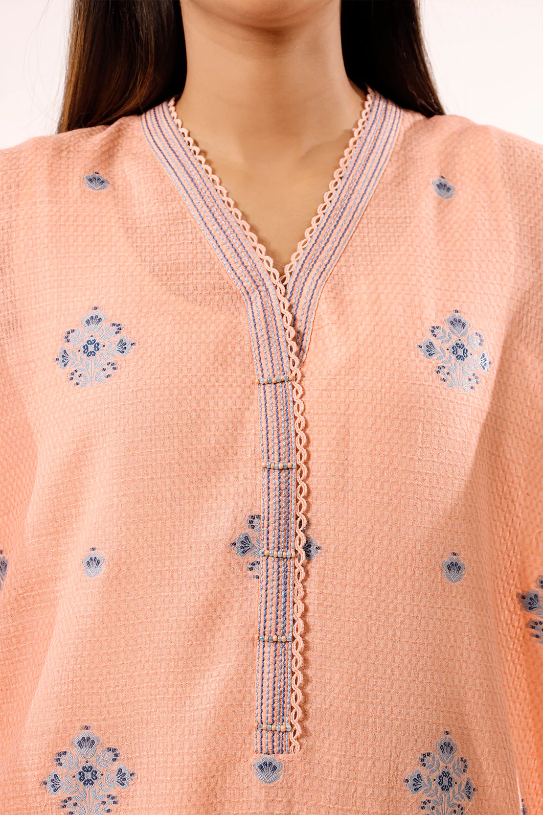 Unstitched Jacquard Cotton 3 Piece - Image 6
