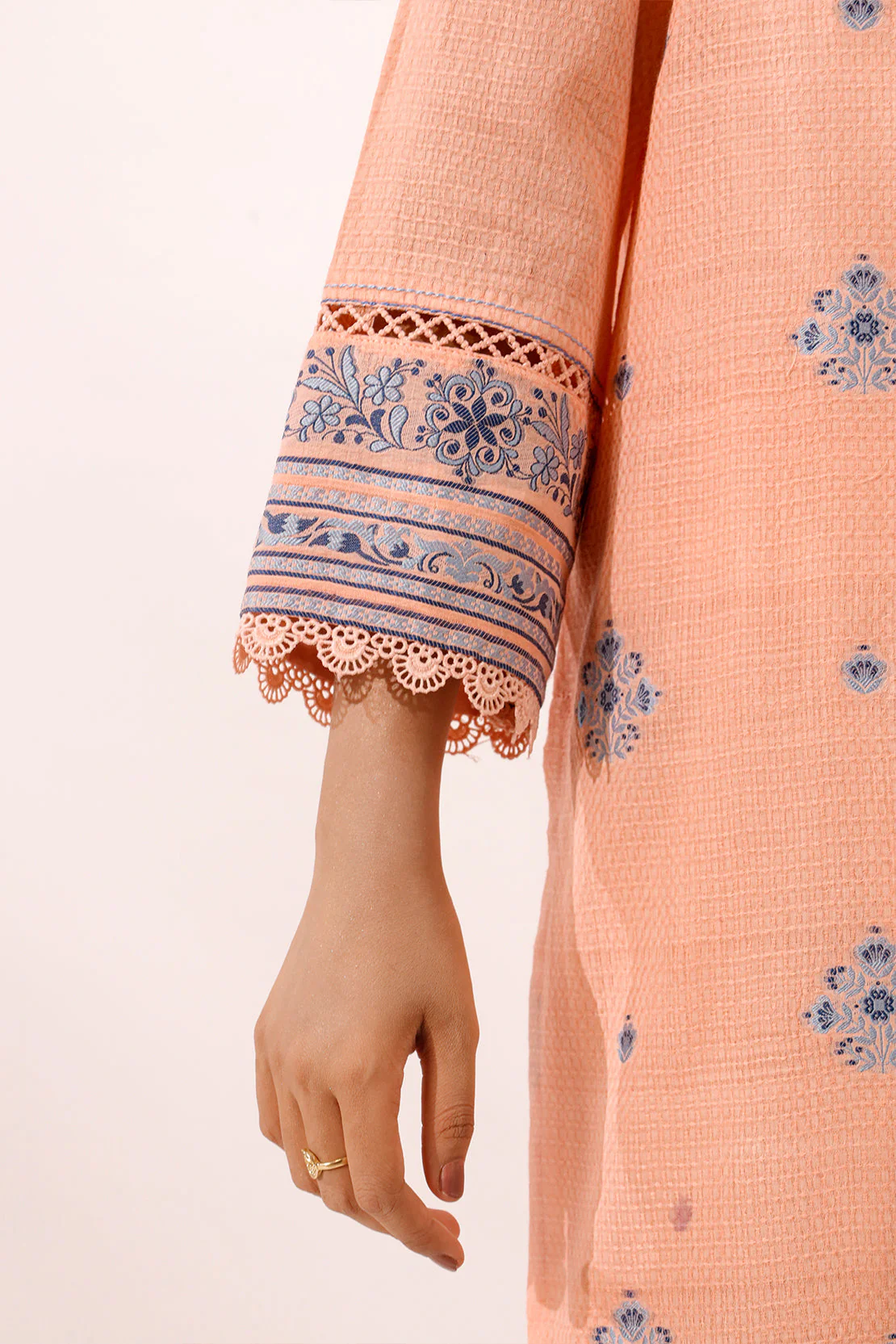 Unstitched Jacquard Cotton 3 Piece - Image 7